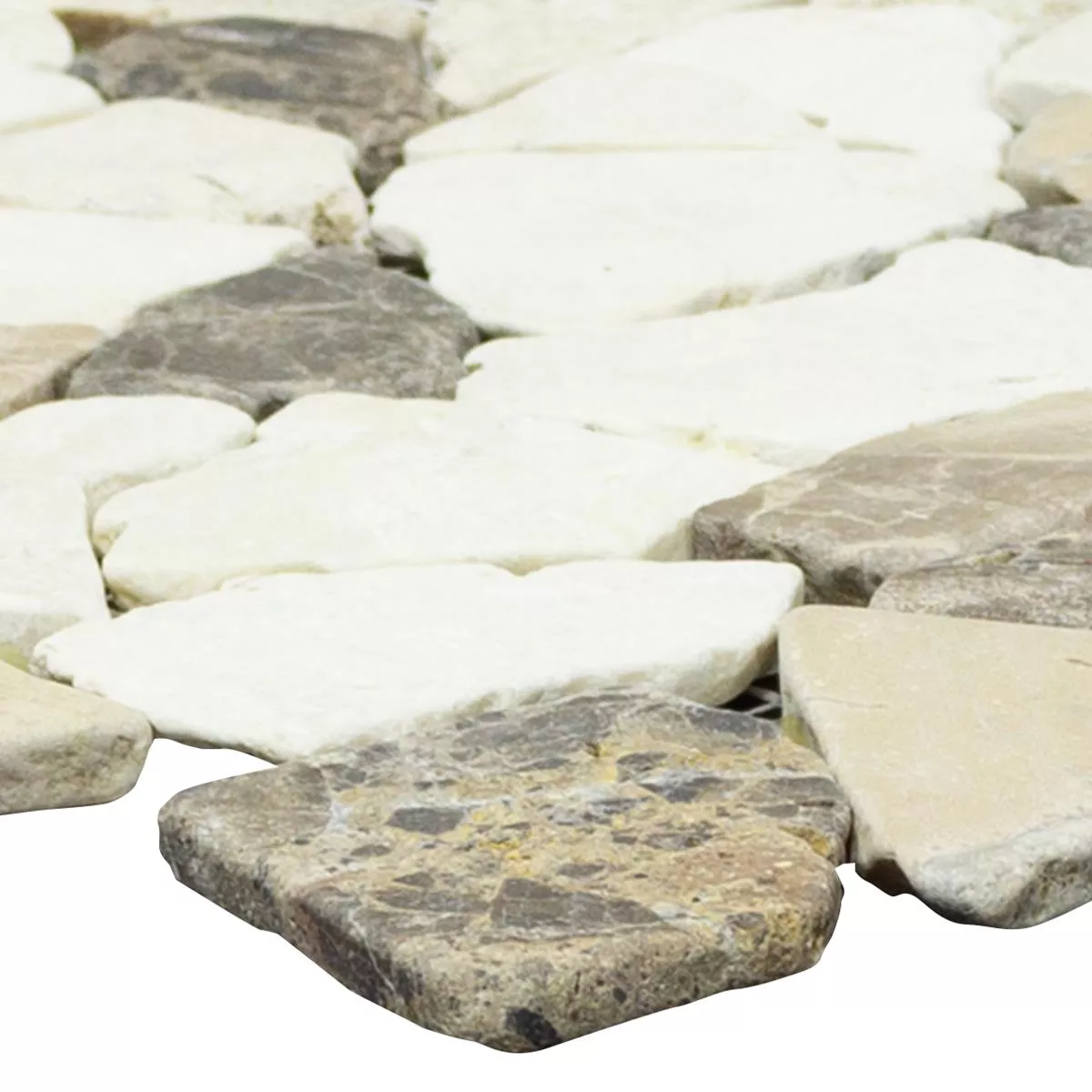 Marmor Brott Mosaik Dolcevista Brun Vit Marmor Brott Mosaik Dolcevista Brun Vit