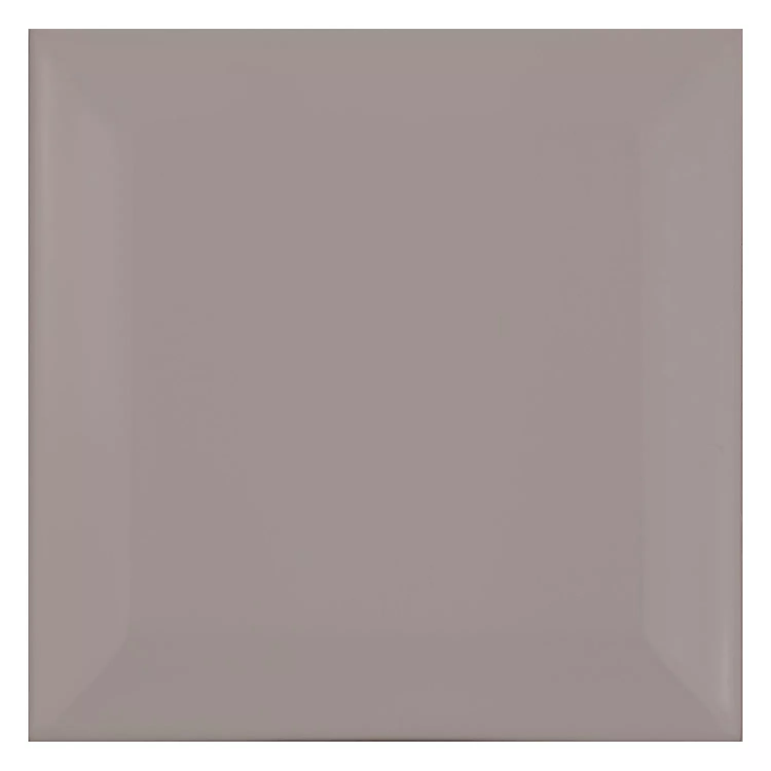 Metrofliese Grau Matt 10x10 cm Facette Catarina Plata