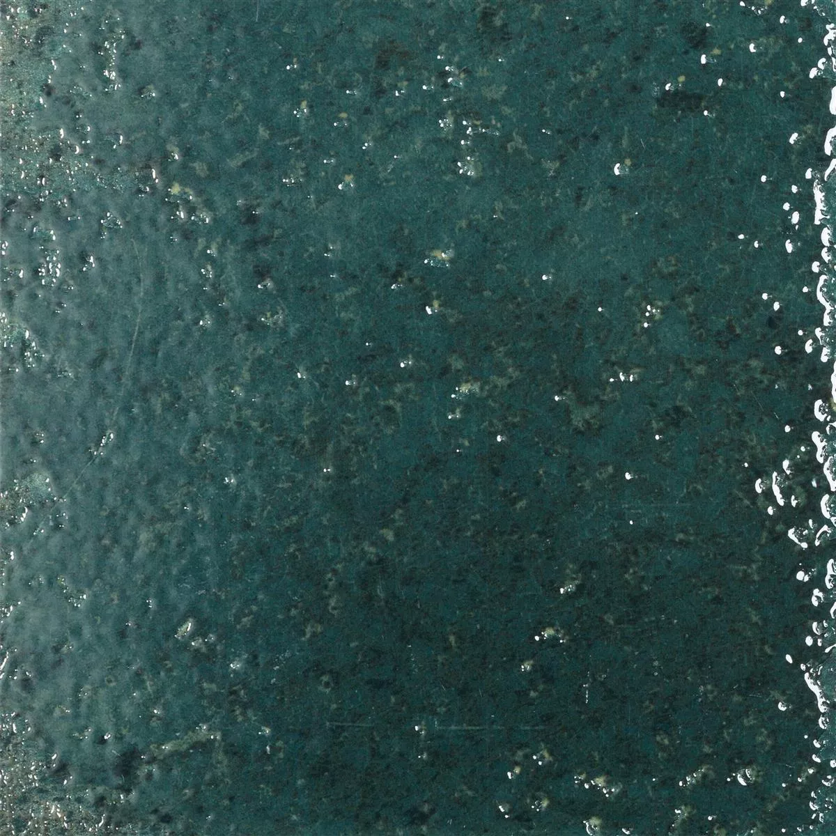 Kakel Lara Glänsande Korrugerad 15x15cm Grön Kakel Lara Glänsande Korrugerad 15x15cm Grön