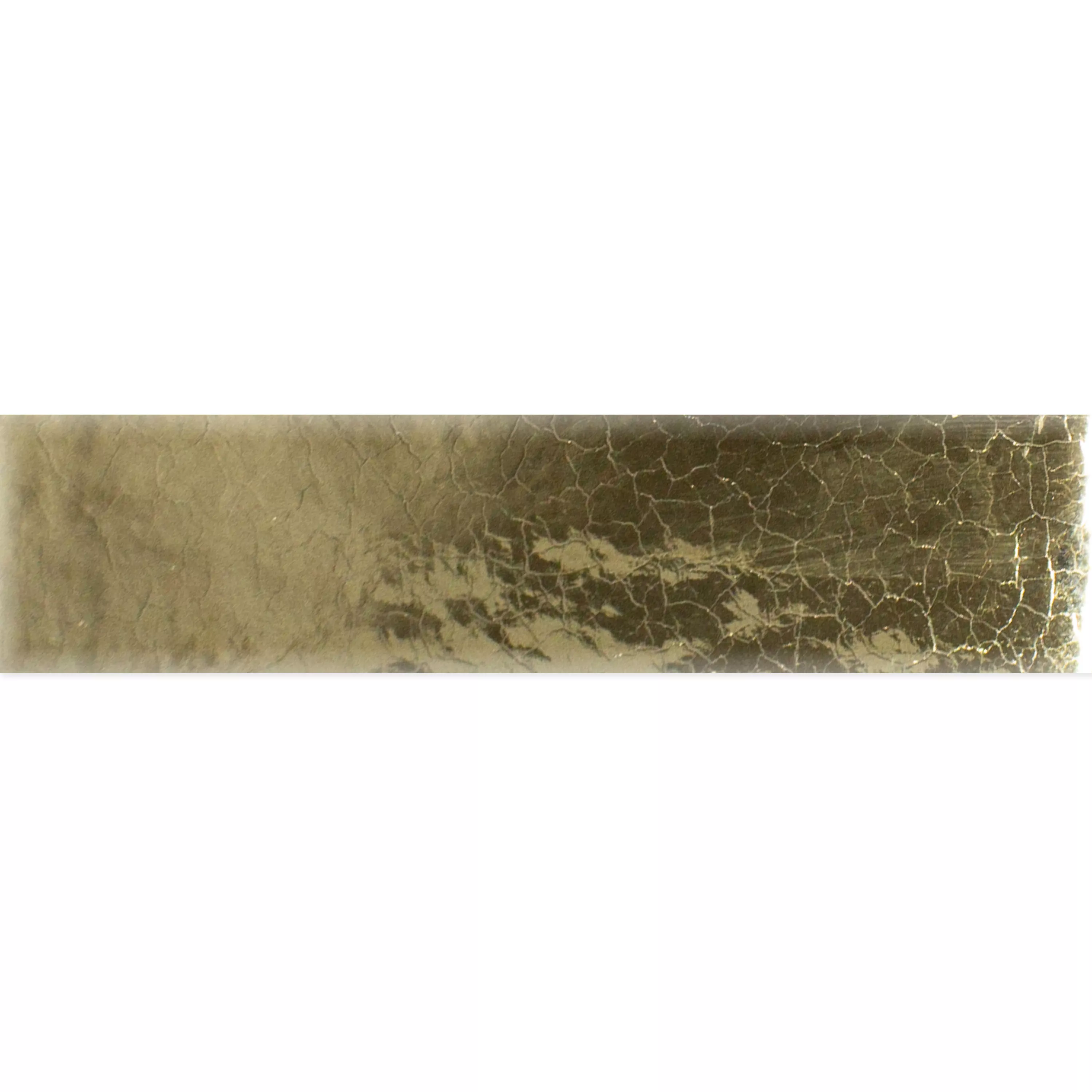 Kakel Tamaris Flora Glänsande Guld Korrugerad 5x25cm  Kakel Tamaris Flora Glänsande Guld Korrugerad 5x25cm