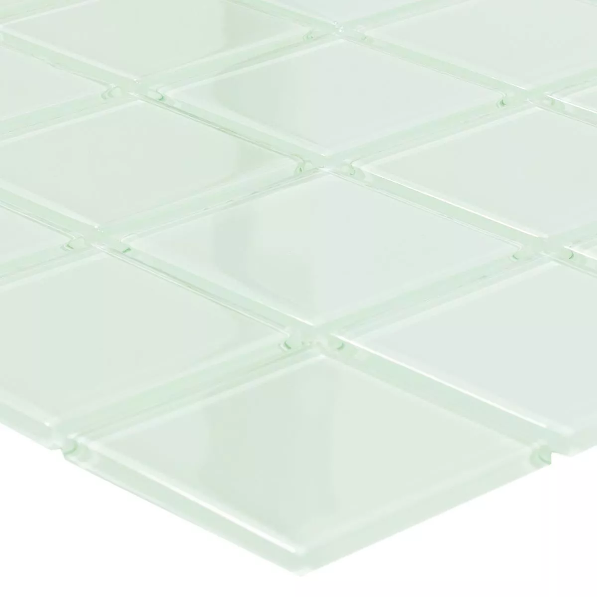Glas Mosaikfliese Costello Türkis