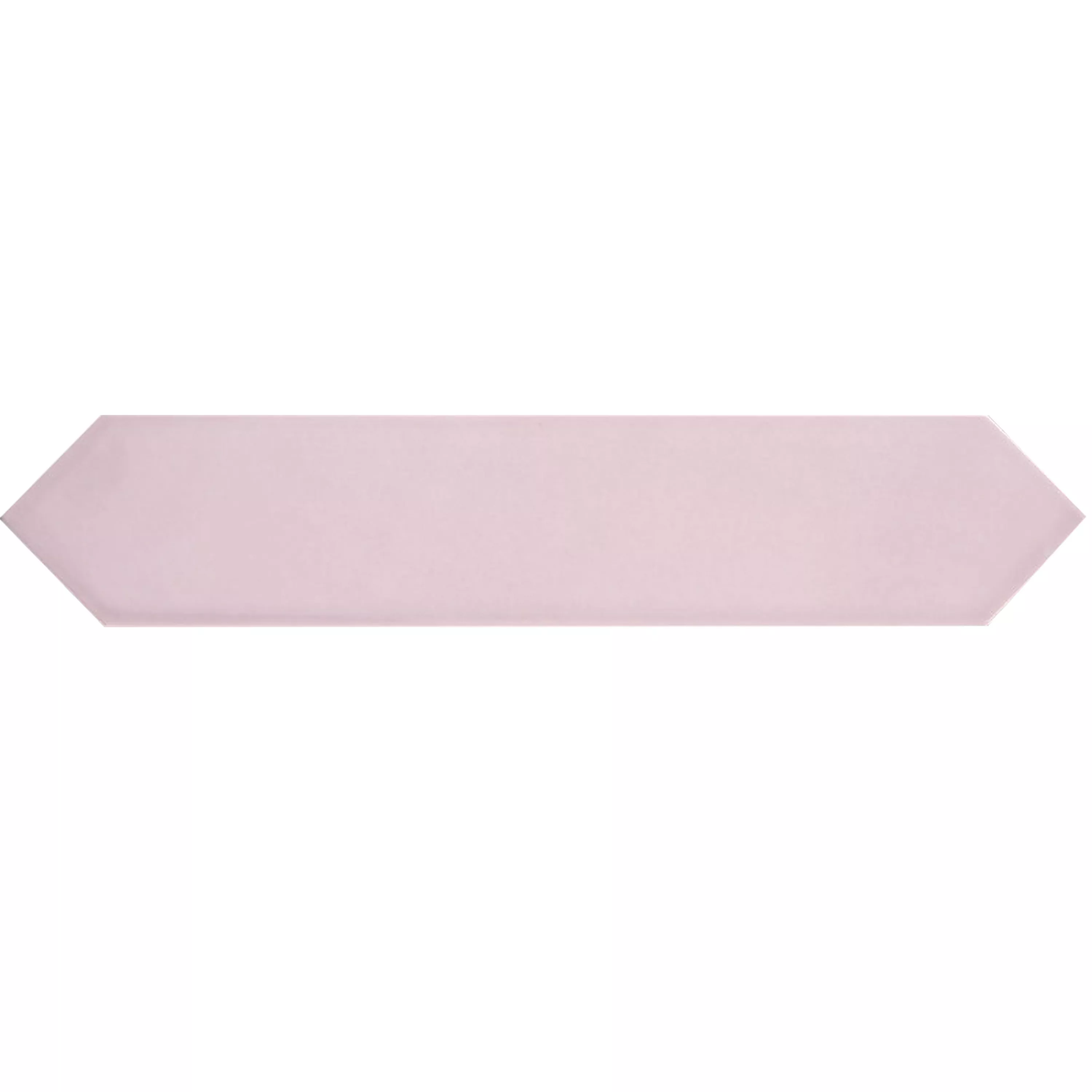 Konstanz Hexagon Pink Glänzend 6,5x33,2 cm