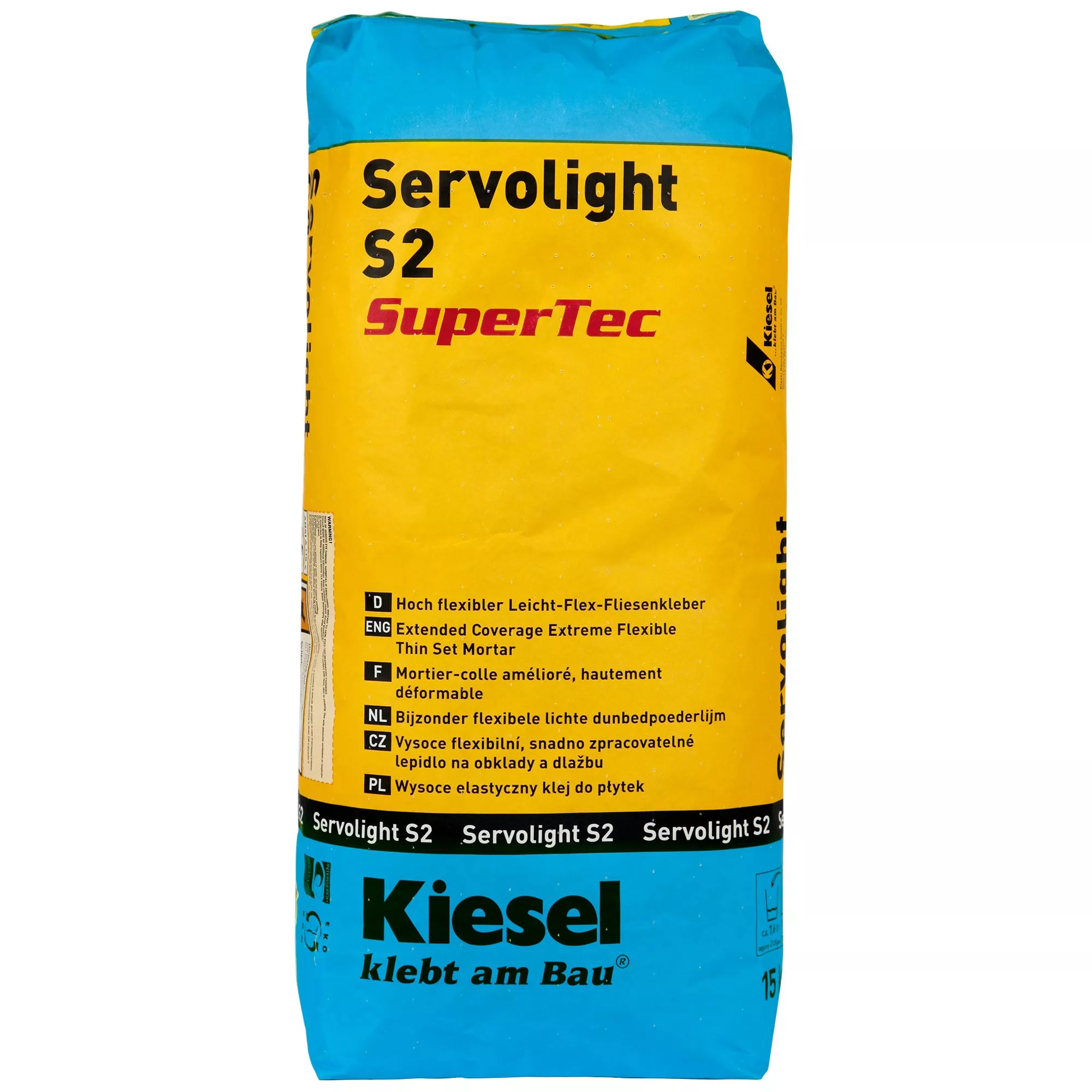 Kiesel Servolight S2 SuperTec - Mycket Flexibelt Limflexlim (15 Kg) Kiesel Servolight S2 SuperTec - Mycket Flexibelt Limflexlim (15 Kg)