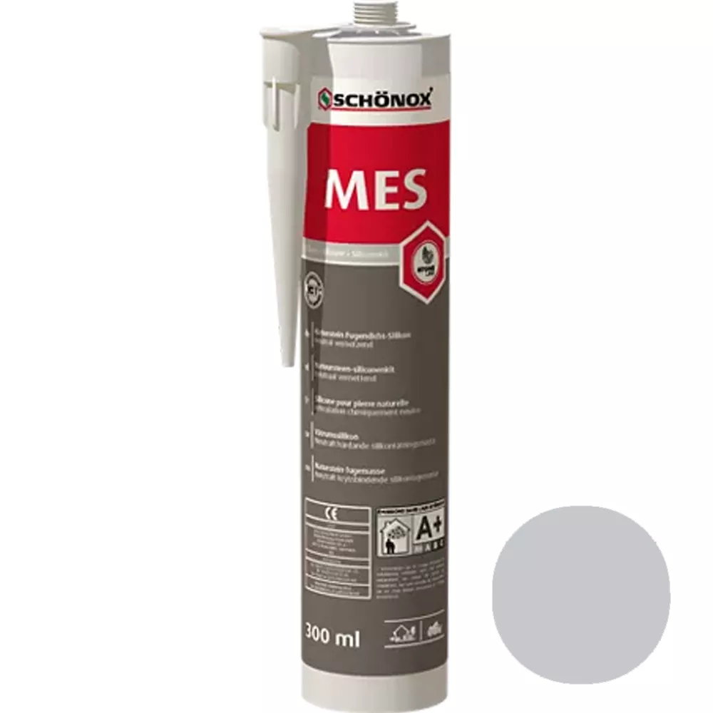 Schönox MES Marmorfogmassa Silikon Silvergrå 300ml Schönox MES Marmorfogmassa Silikon Silvergrå 300ml
