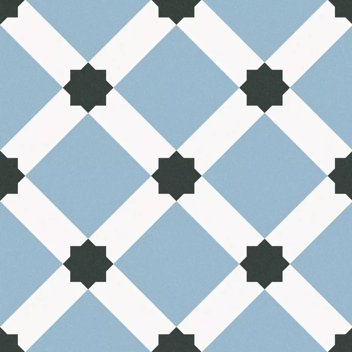 Atlantica Colmar Blau Weiß 25x25 cm