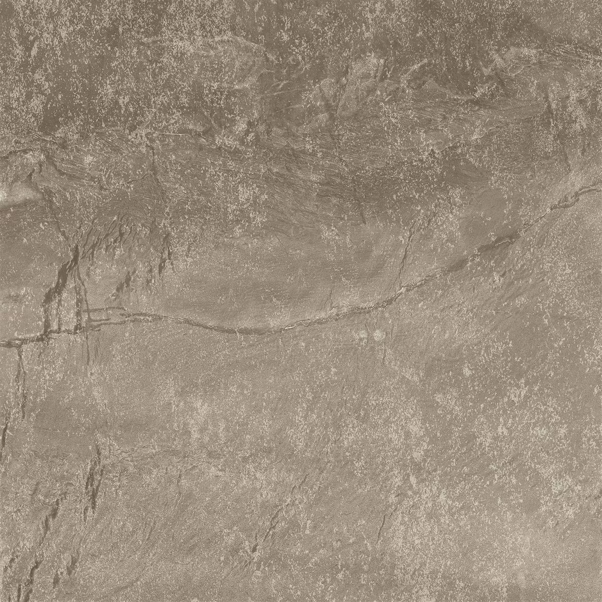 Klinker Hemingway Lappato Brun 60x60cm Klinker Hemingway Lappato Brun 60x60cm