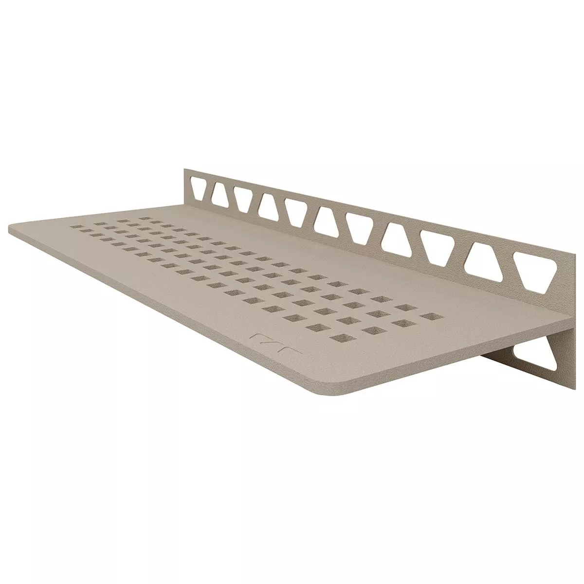 Duschhylla vägghylla Schlüter rektangel 30x11,5cm Square Cream Duschhylla vägghylla Schlüter rektangel 30x11,5cm Square Cream