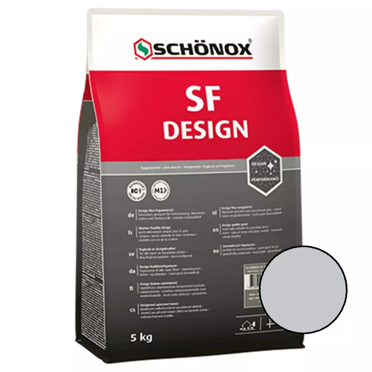 Grout Schönox SF Design Silver Grå 5 kg Grout Schönox SF Design Silver Grå 5 kg
