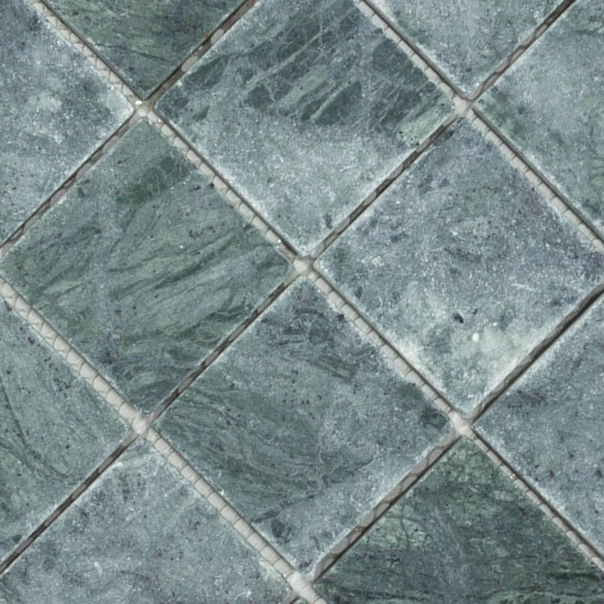 Mosaikfliesen Marmor 48x48x8mm Verde