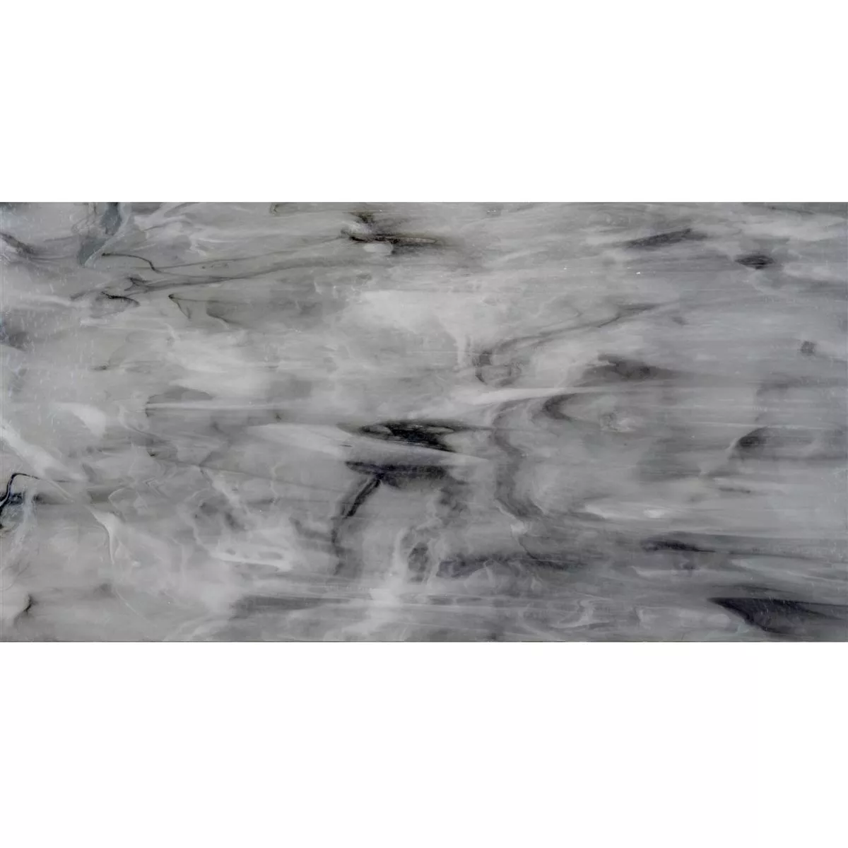 Glas Wandfliesen Trend-Vi Supreme Smoke Grey 30x60cm