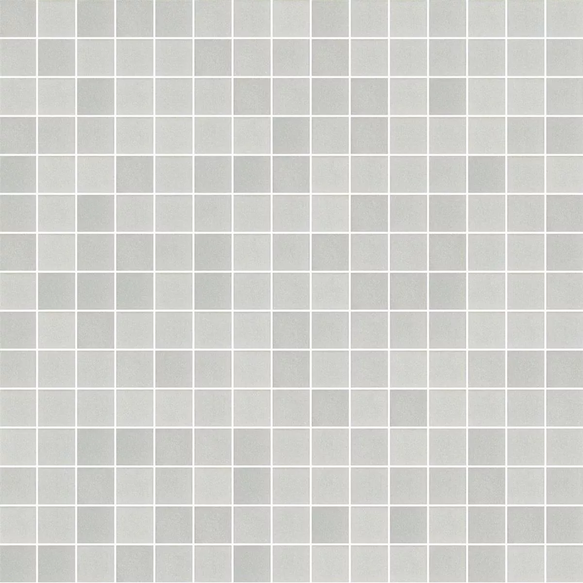 Glasmosaik Kakel Trend-Vi Vitreo 150 Ljusgrå 20x20mm Glasmosaik Kakel Trend-Vi Vitreo 150 Ljusgrå 20x20mm