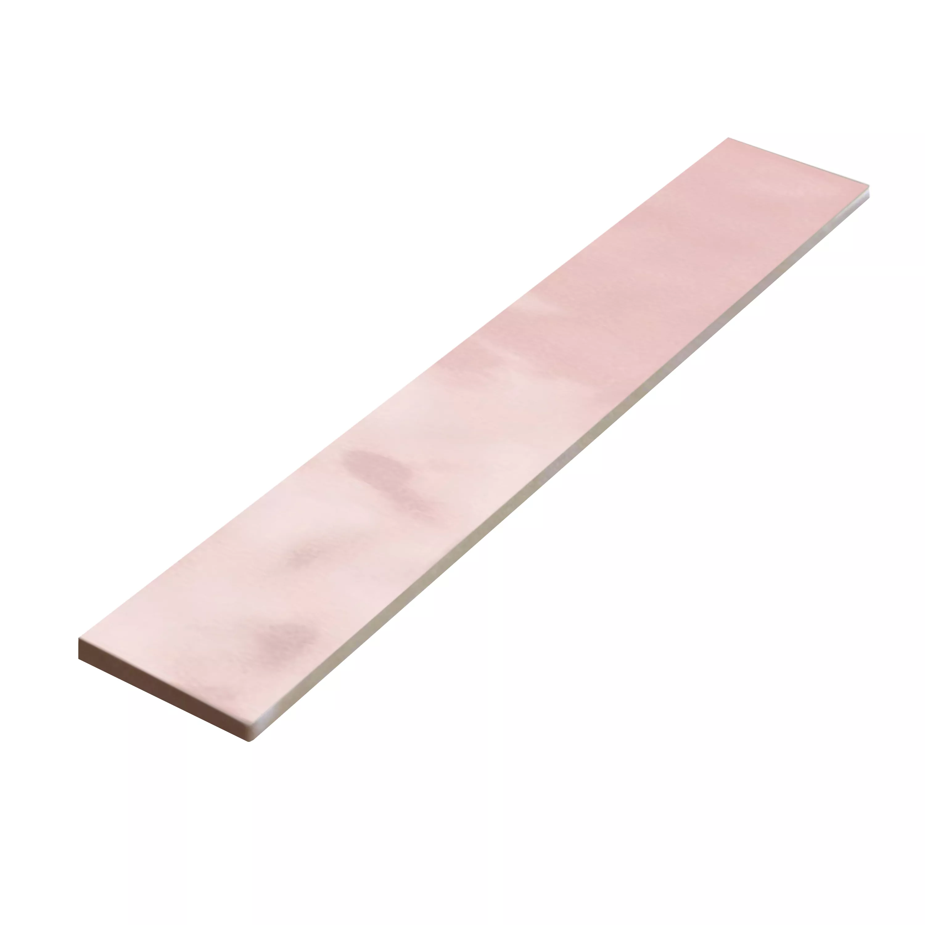 Wandfliesen Montreal Gewellt Pink 5x25cm