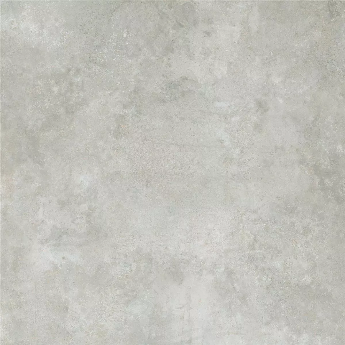 Muster Bodenfliese Illusion Metalloptik Lappato Grau 120x120cm