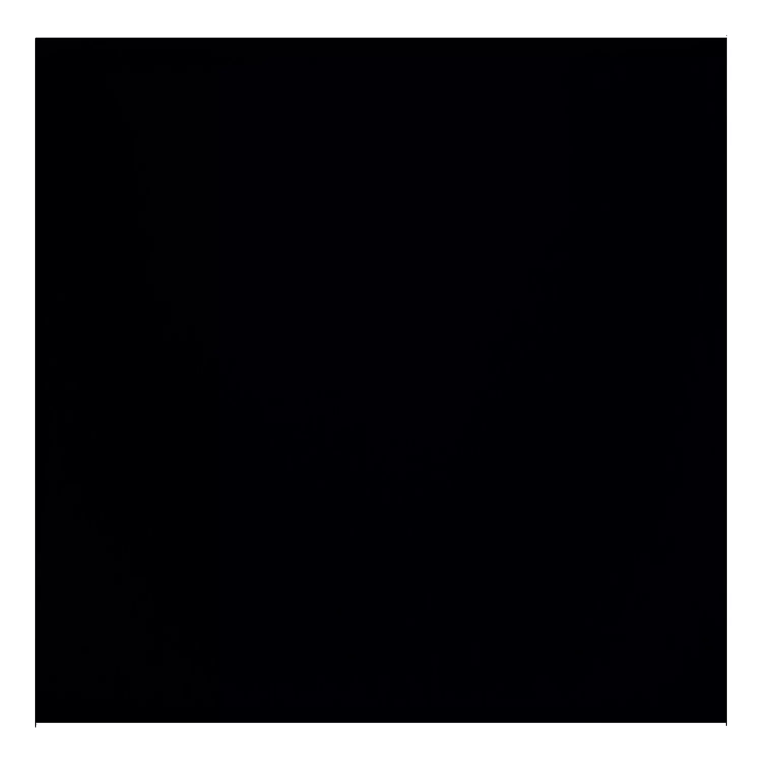 Metrofliese Schwarz Matt 10x10 cm Ohne Facette Freyburg Negro