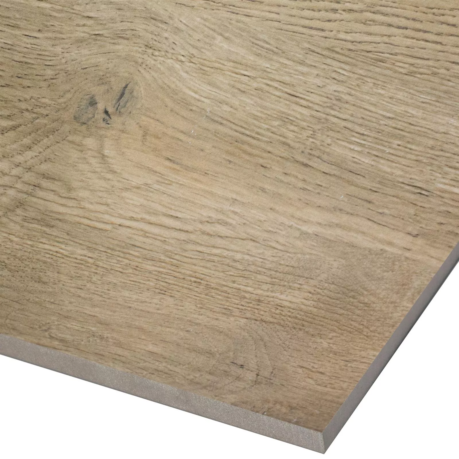 Muster Bodenfliese Holzoptik Alexandria Dunkelbeige 30x60cm