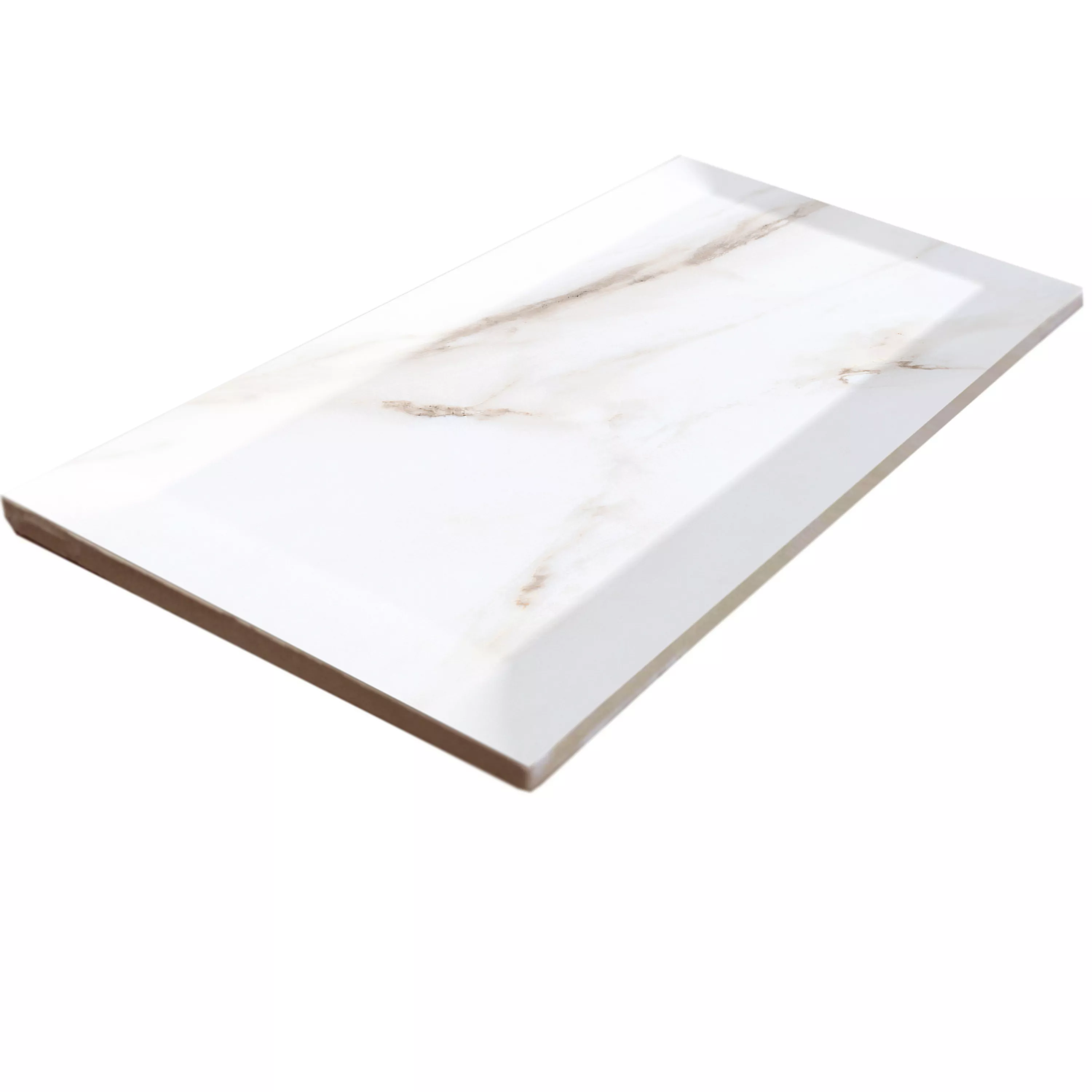 Muster Metro Wandfliese Mystic Carrara 10x20cm