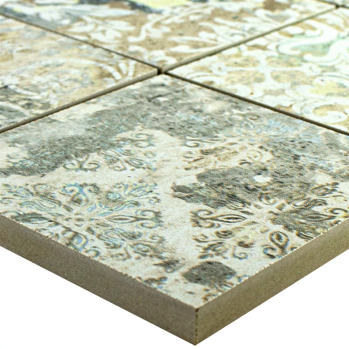 Keramikmosaik Plattor Bellona Effekt Ljusfärgad 95x95mm Keramikmosaik Plattor Bellona Effekt Ljusfärgad 95x95mm