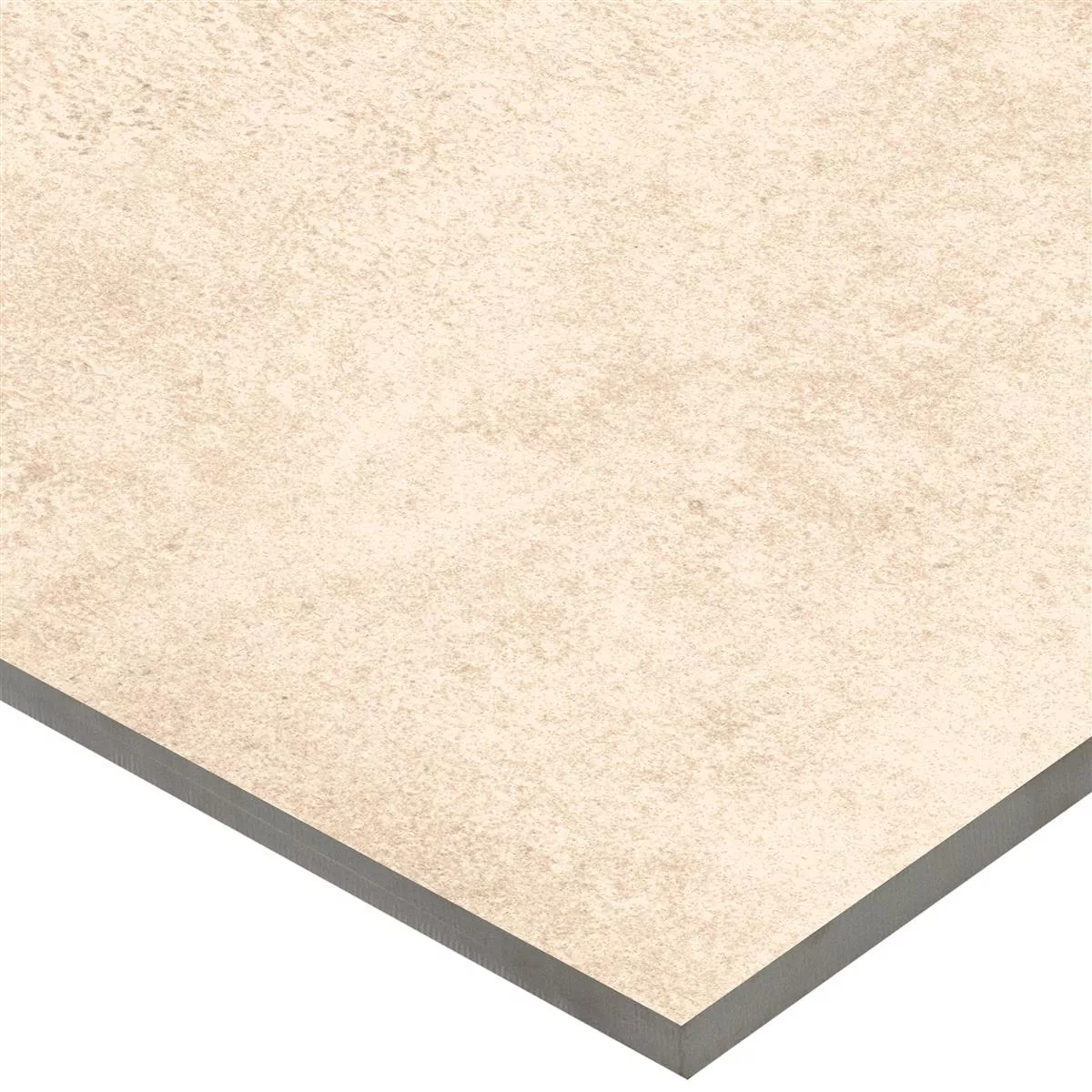 Muster von Bodenfliesen Steinoptik Riad Matt R9 Beige 30x60cm 