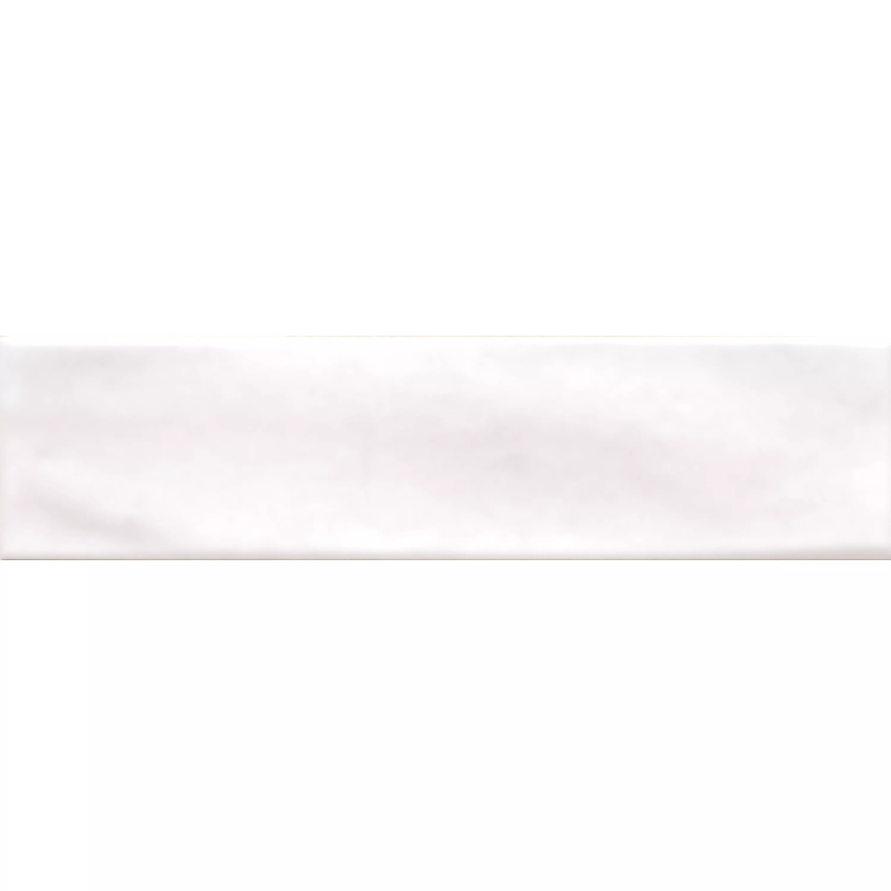 Wandfliesen Conway Gewellt 7,5x30cm Schneeweiß
