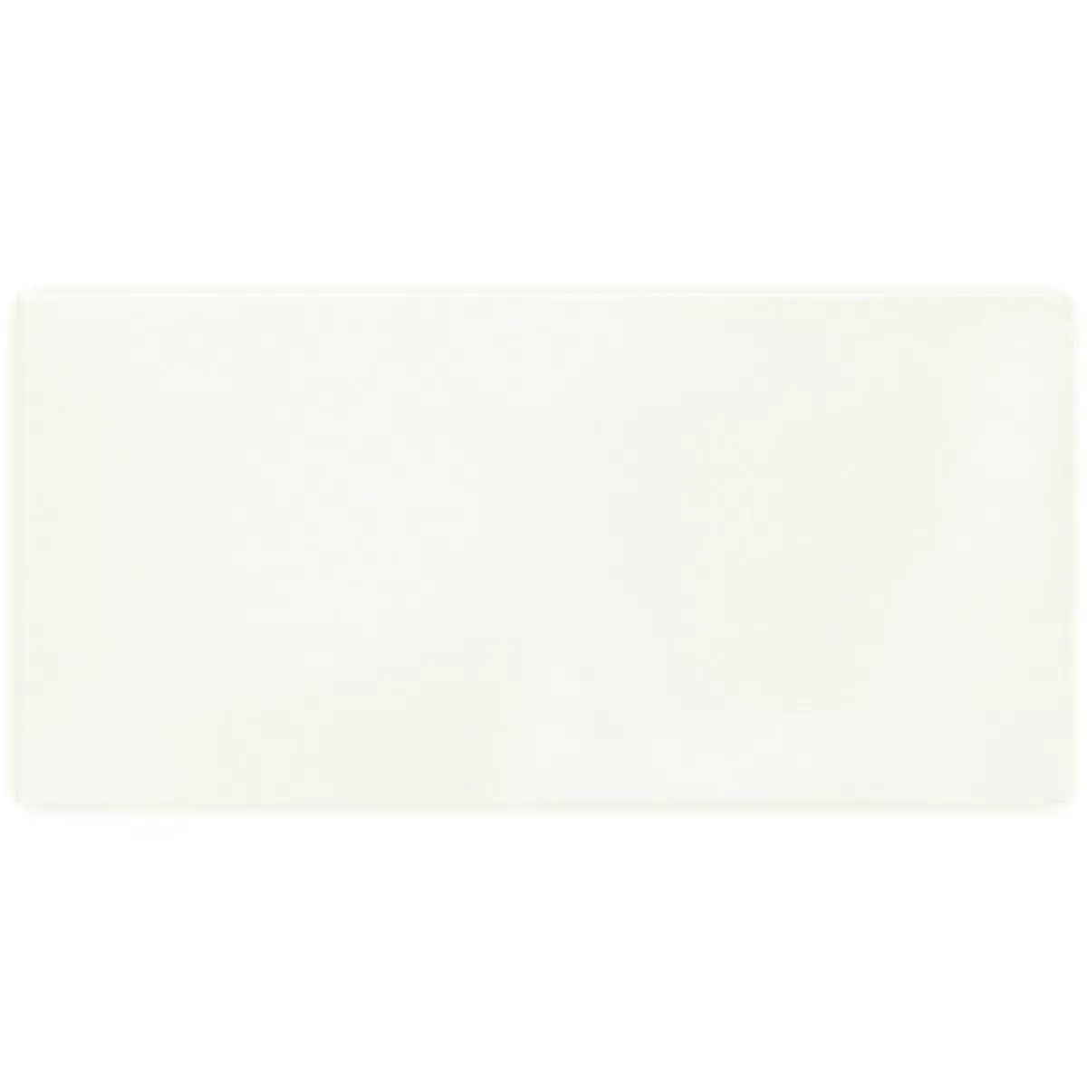 Metro Wandfliesen Creme Matt 10x30cm