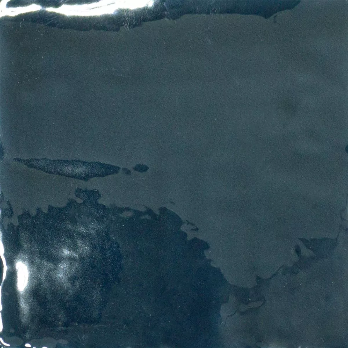 Kakel Tamaris Eloy Glänsande Korrugerad Blå 13x13cm  Kakel Tamaris Eloy Glänsande Korrugerad Blå 13x13cm