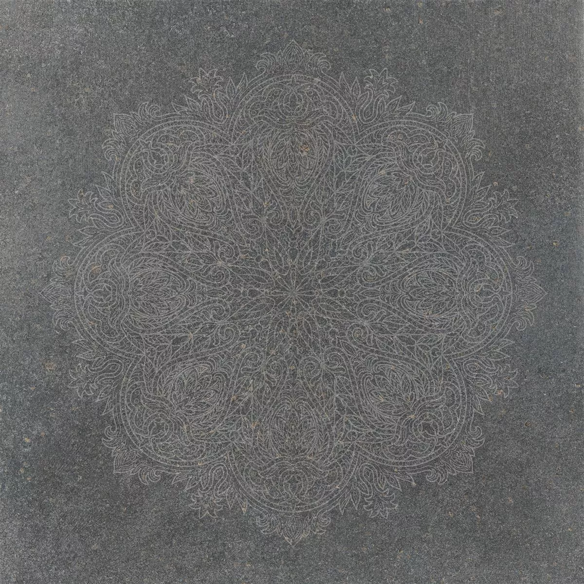 Klinker Sten Optik Horizon Antracit Dekor Mandala Klinker Sten Optik Horizon Antracit Dekor Mandala