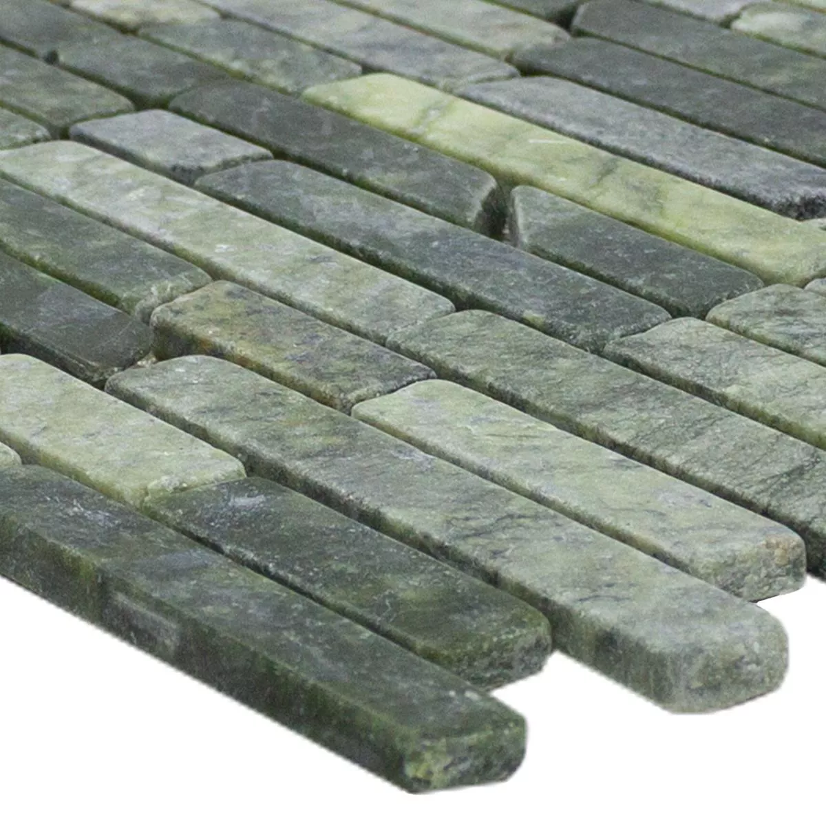 Marmor Naturstein Mosaikfliese Mali Grün Marmor Naturstein Mosaikfliese Mali Grün