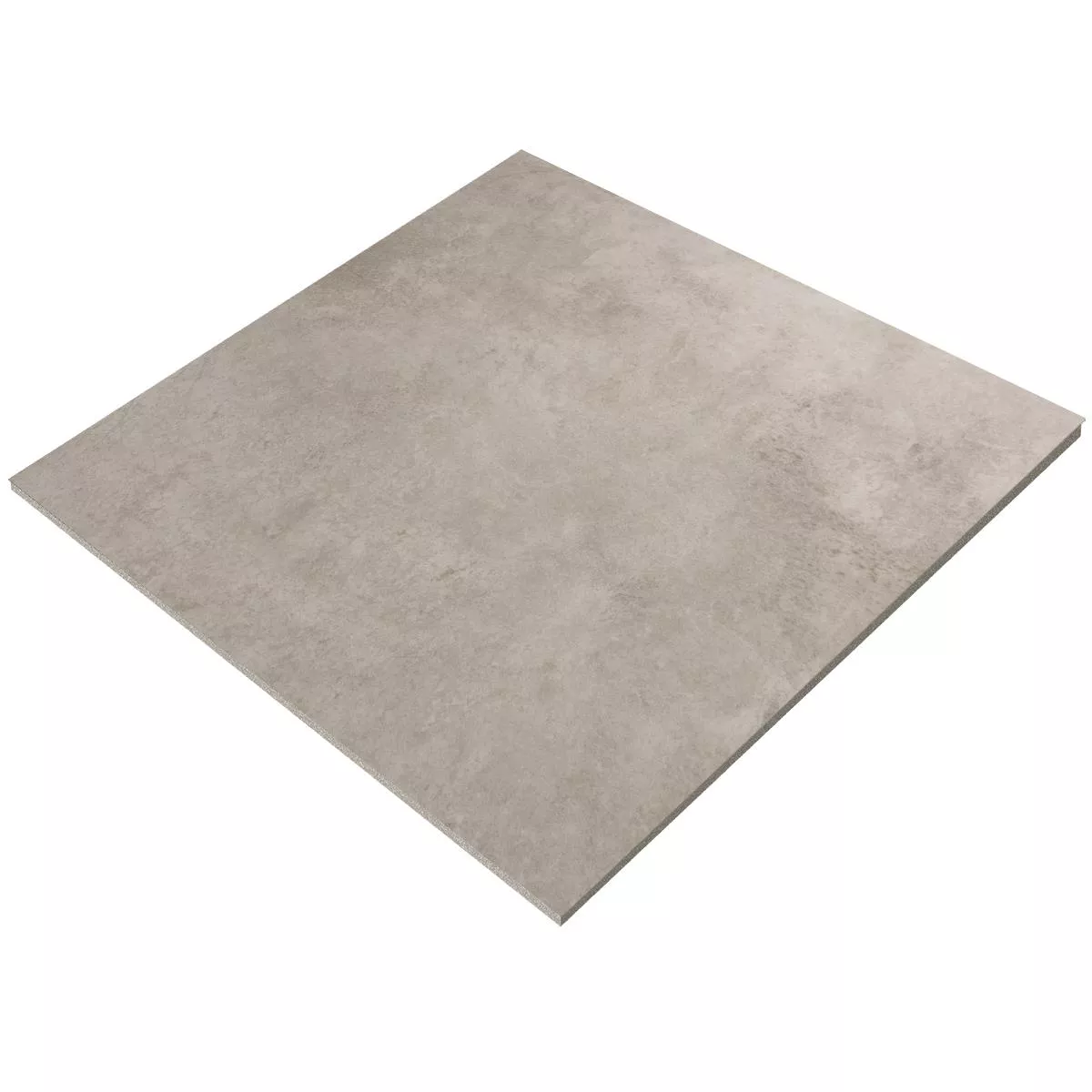 Bodenfliese Oyama Metalloptik 60x60cm Hellgrau