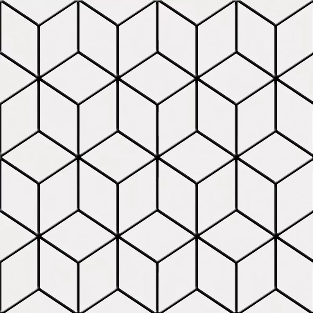 Skyros Schwarz Weiß 25x25 cm