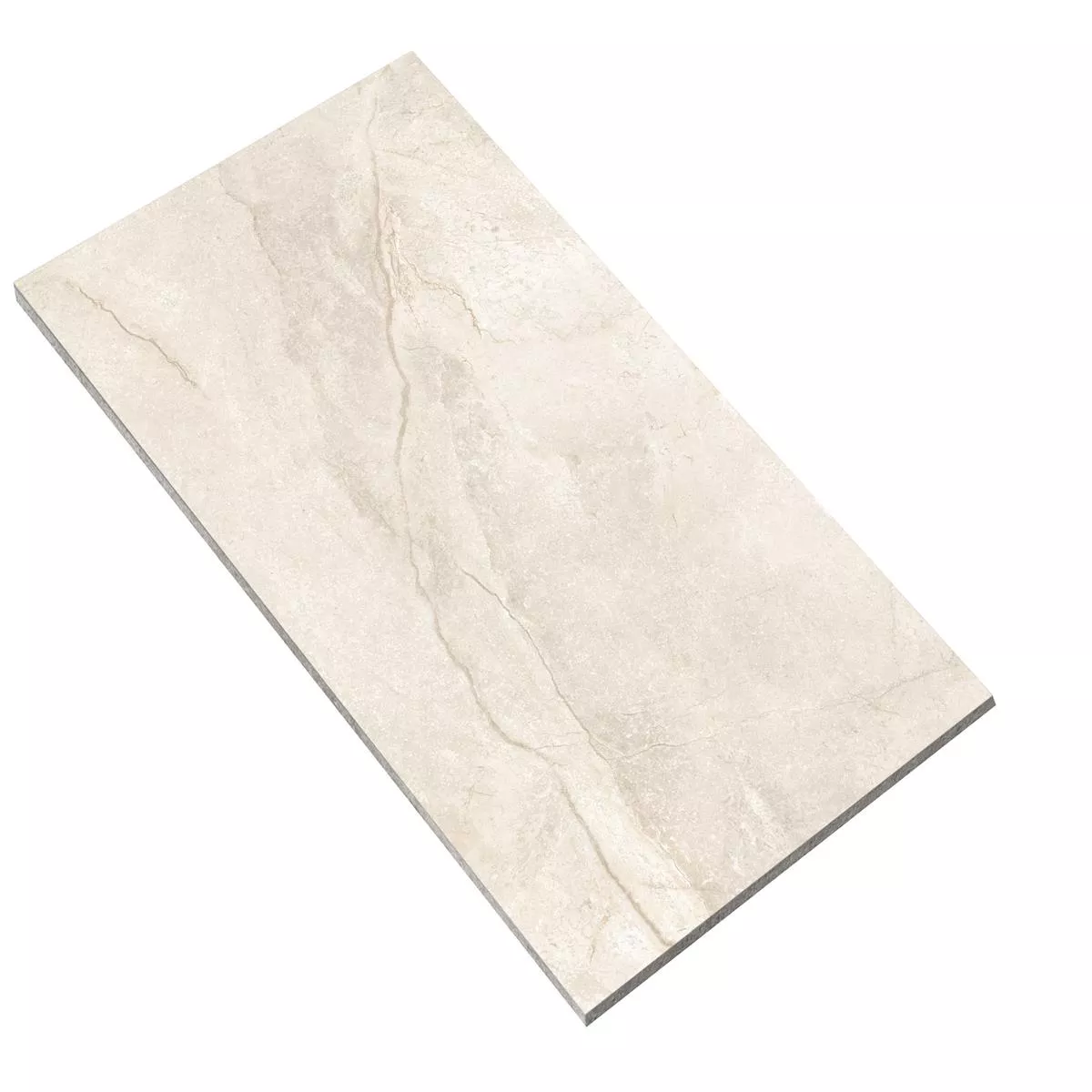 Muster von Bodenfliesen Pangea Marmoroptik Poliert Cream 60x120cm