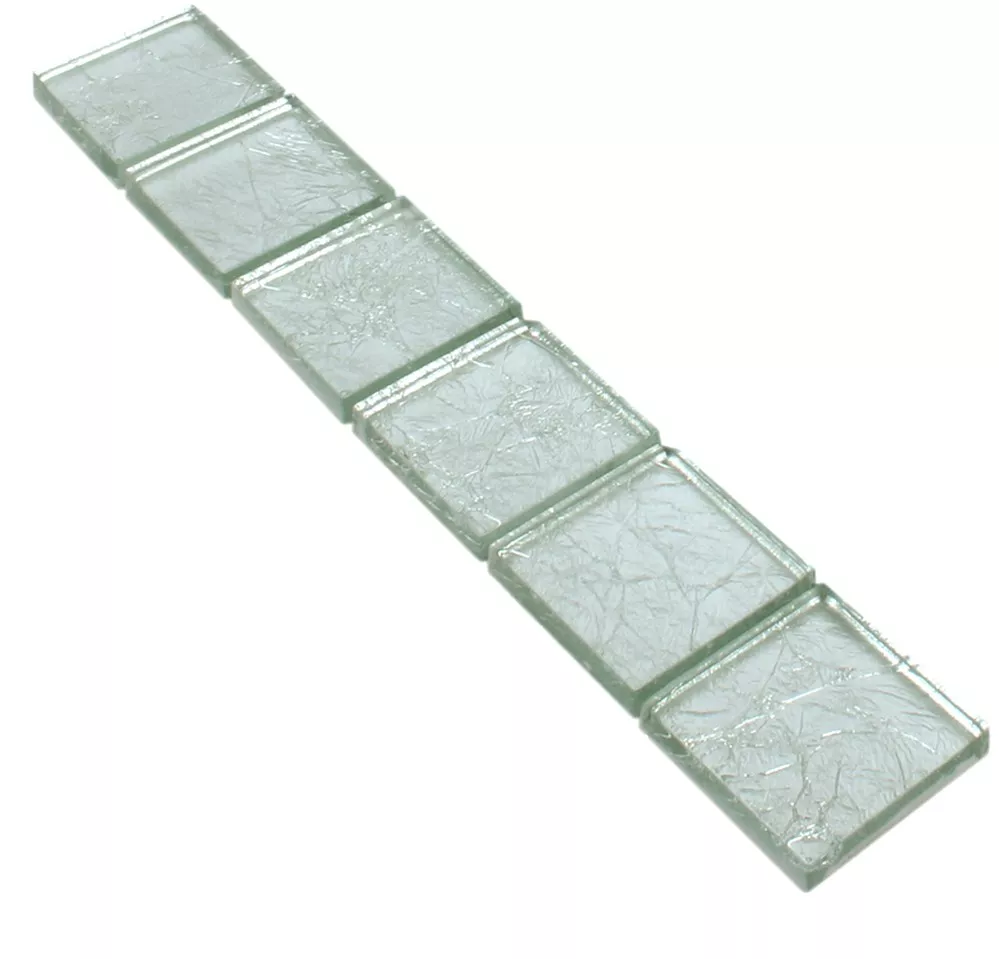 Glasmosaik Plattor Bård Frederick Silver Q48 Glasmosaik Plattor Bård Frederick Silver Q48