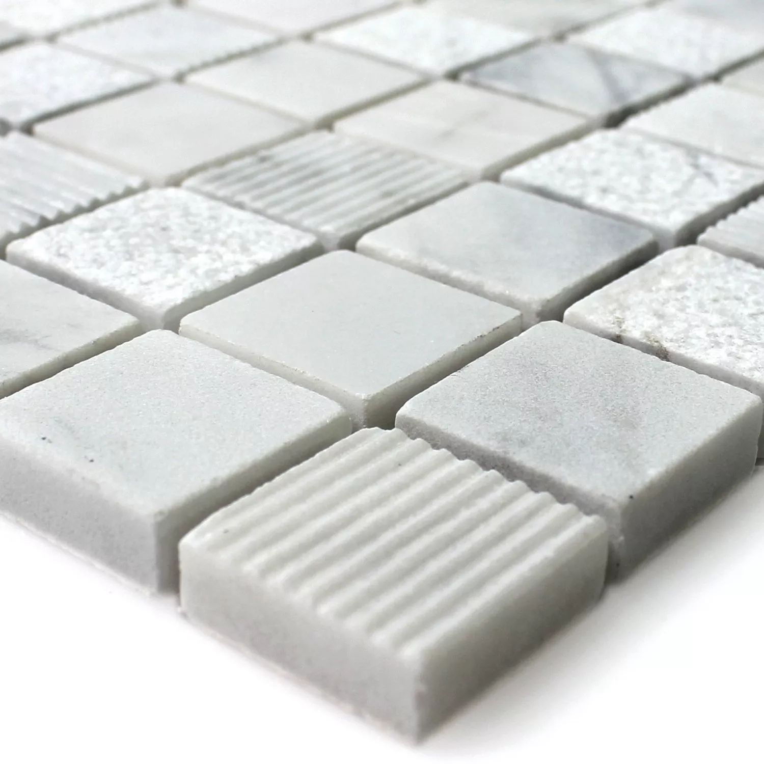 Mosaik Natursten Carrara Vit Mosaik Natursten Carrara Vit