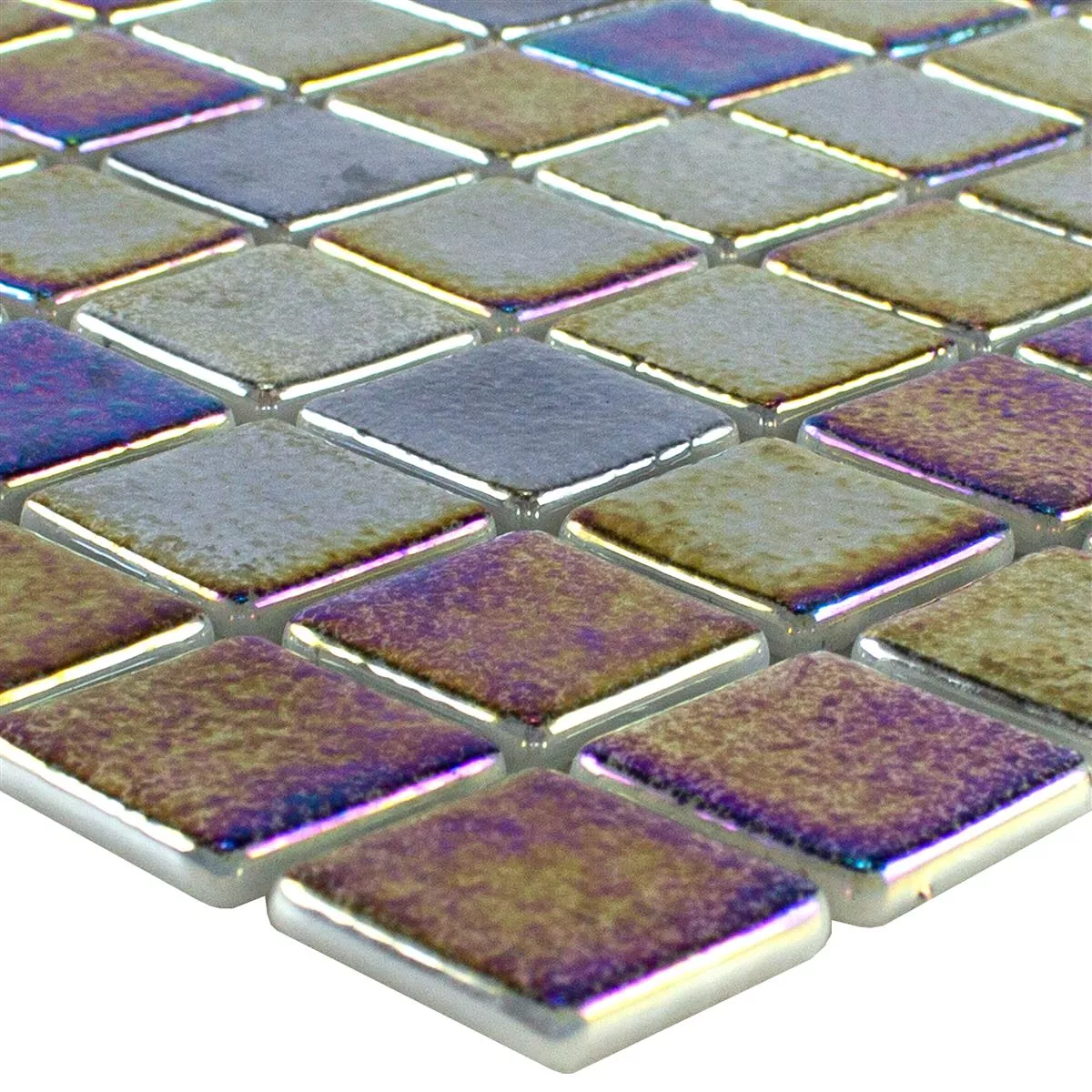 Glas Simbassäng Mosaik McNeal Petrol 25 Glas Simbassäng Mosaik McNeal Petrol 25