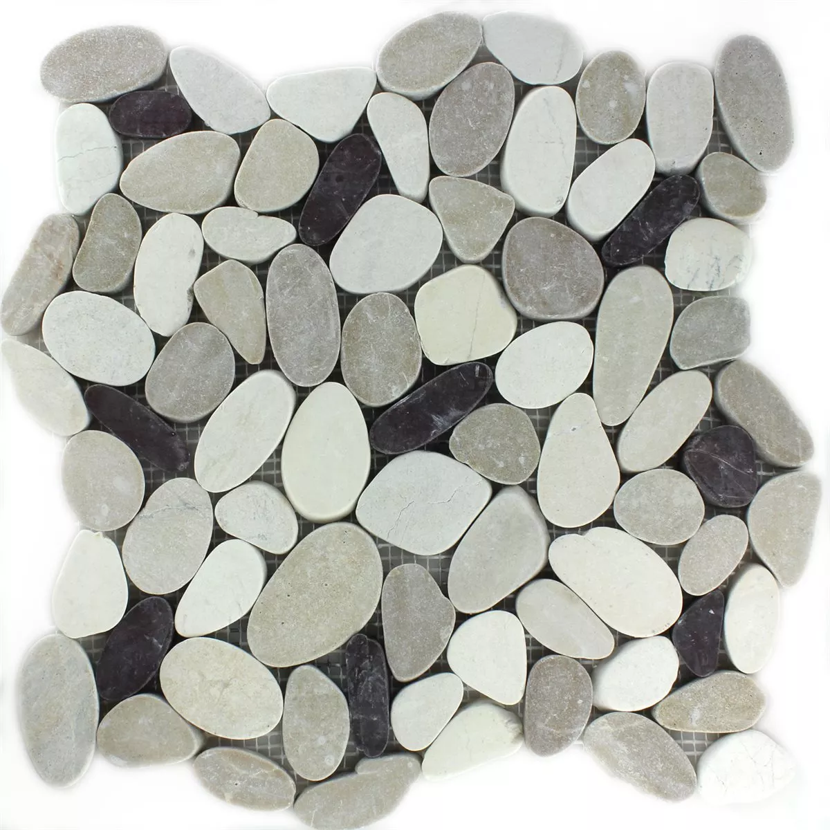 Mosaik Småsten Sågat Vit Beige Rosa Mosaik Småsten Sågat Vit Beige Rosa