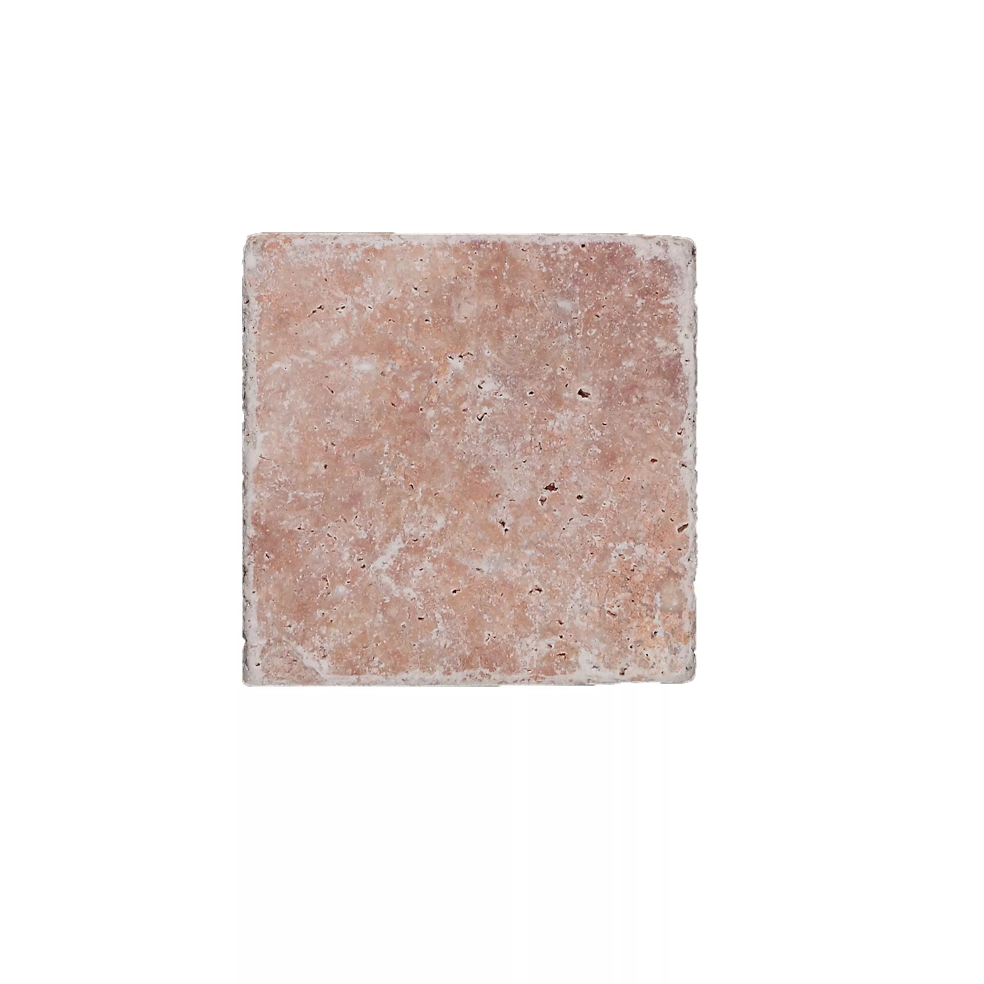 Natursten Kakel Travertin Usantos Rosso 10x10cm Natursten Kakel Travertin Usantos Rosso 10x10cm