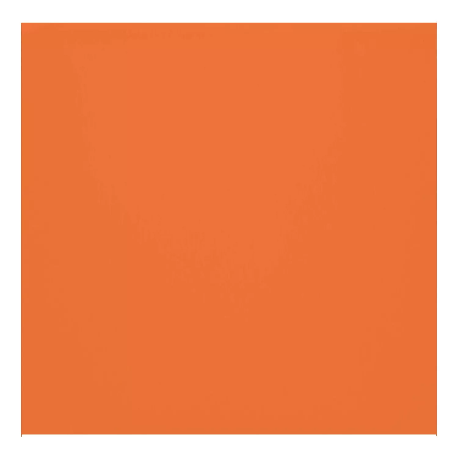 Metrofliese Orange Matt 10x10 cm Ohne Facette Freyburg Naranja