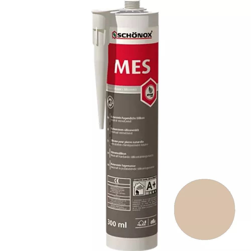 Schönox MES Marmorfogmassa Silikon Jura Beige 300ml Schönox MES Marmorfogmassa Silikon Jura Beige 300ml