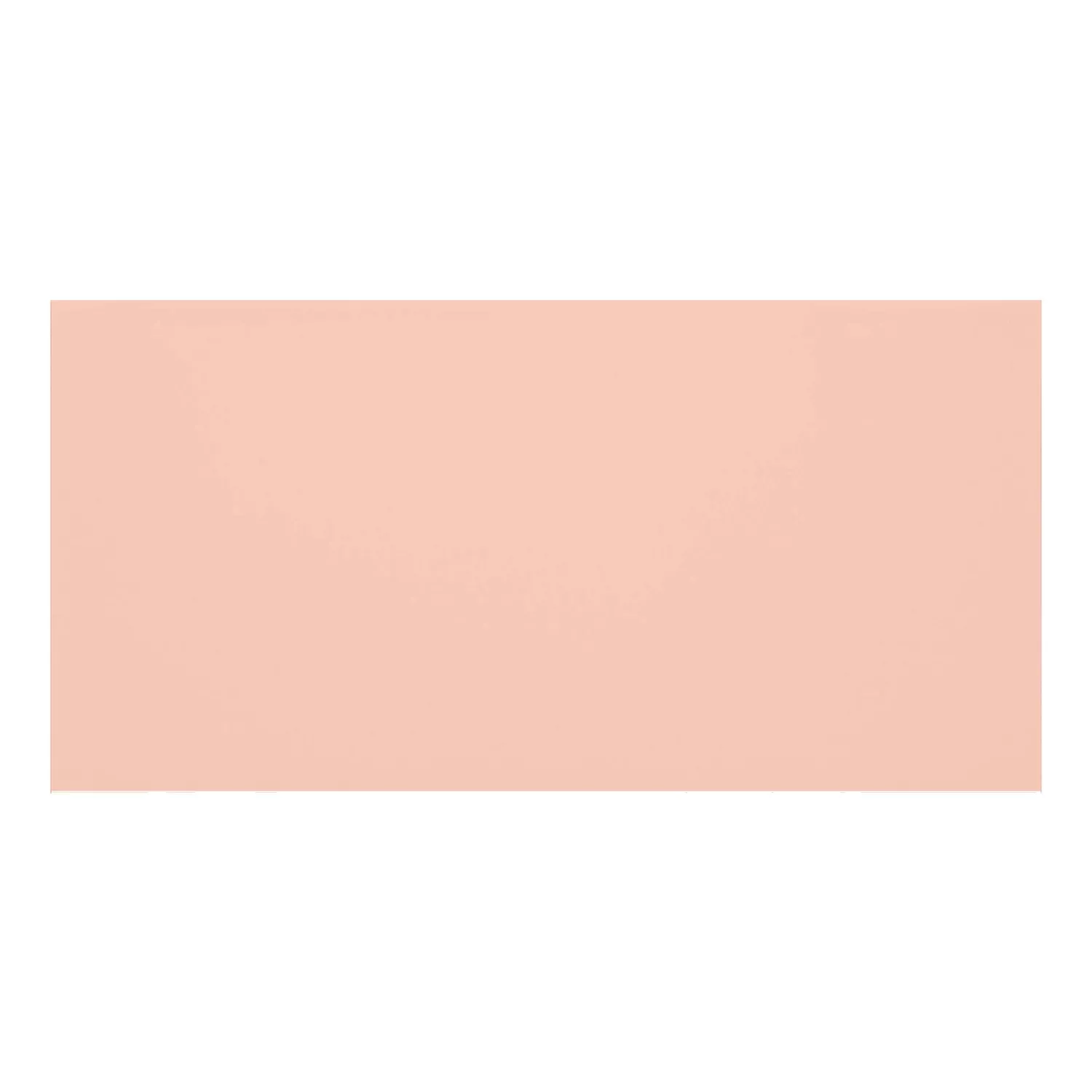 Metrofliese Orange Matt 7,5x15 cm Ohne Facette Vivid Salmon