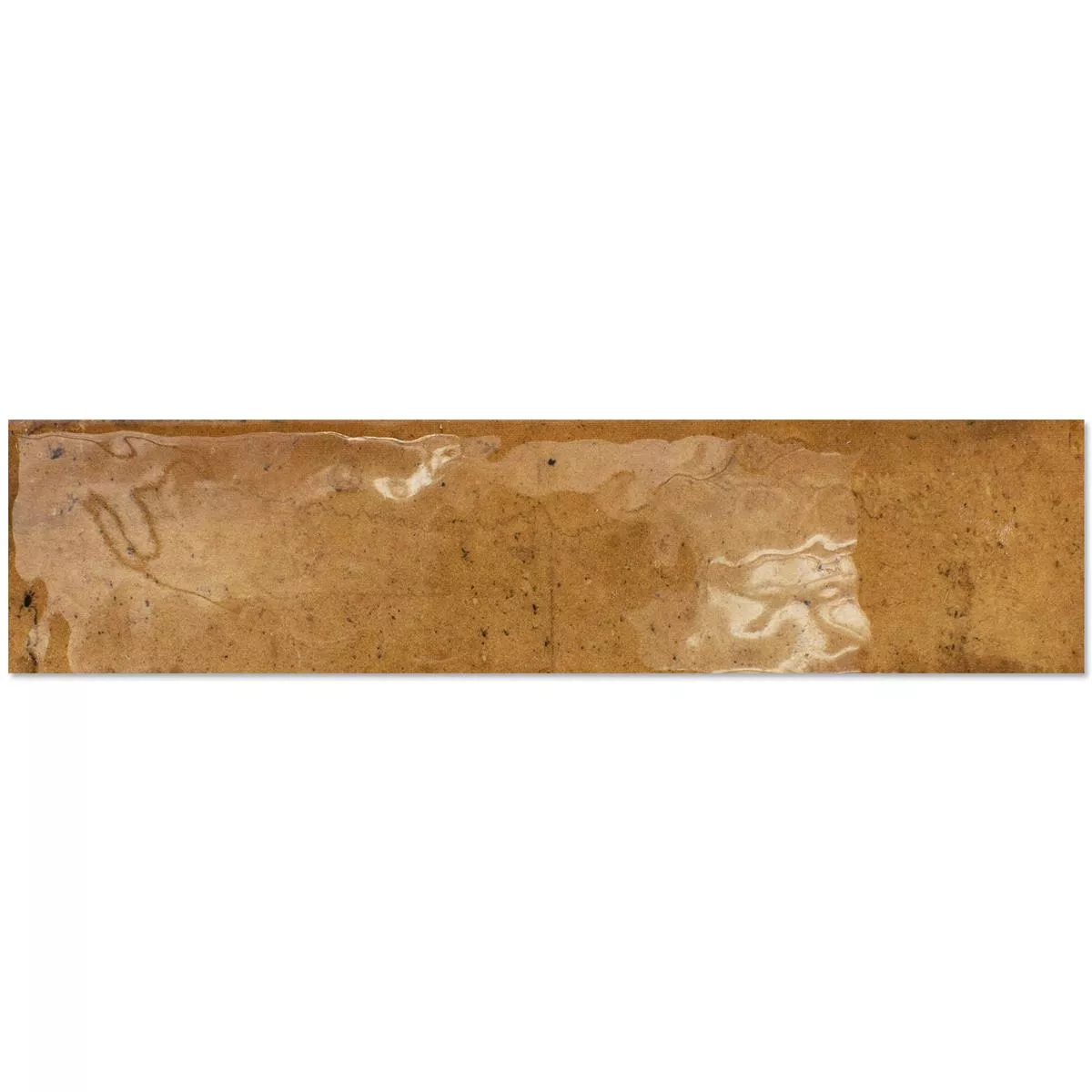 Kakel Kiowa Glänsande Korrugerad 6x25cm Ockra Kakel Kiowa Glänsande Korrugerad 6x25cm Ockra