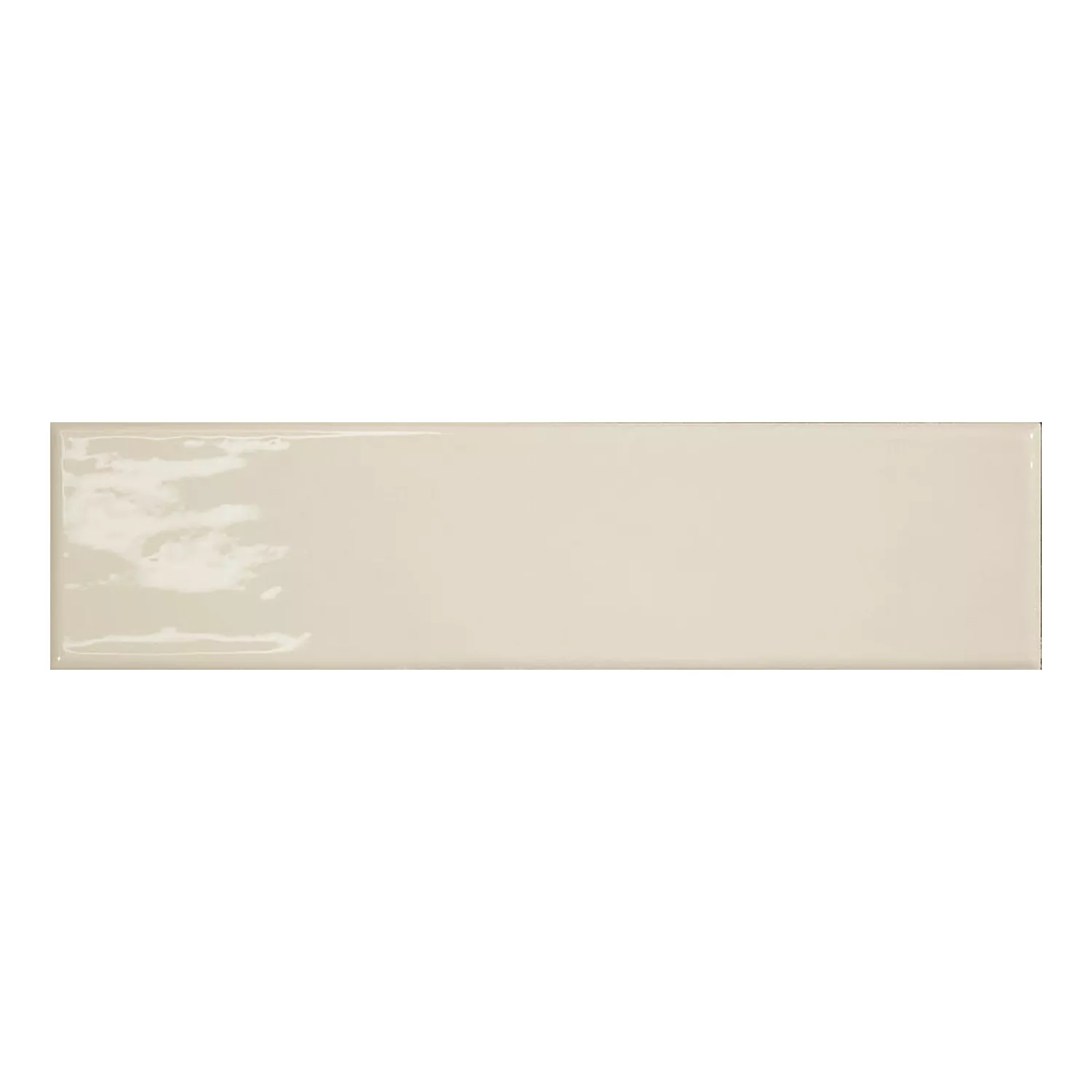Capena Grau Glänzend Rustikal 7,5x30 cm Light Grey
