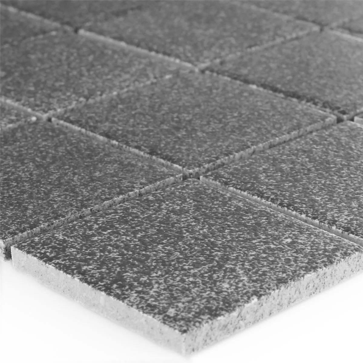 Keramik Mosaikfliesen Shalin Steingrau R10 Matt Q48