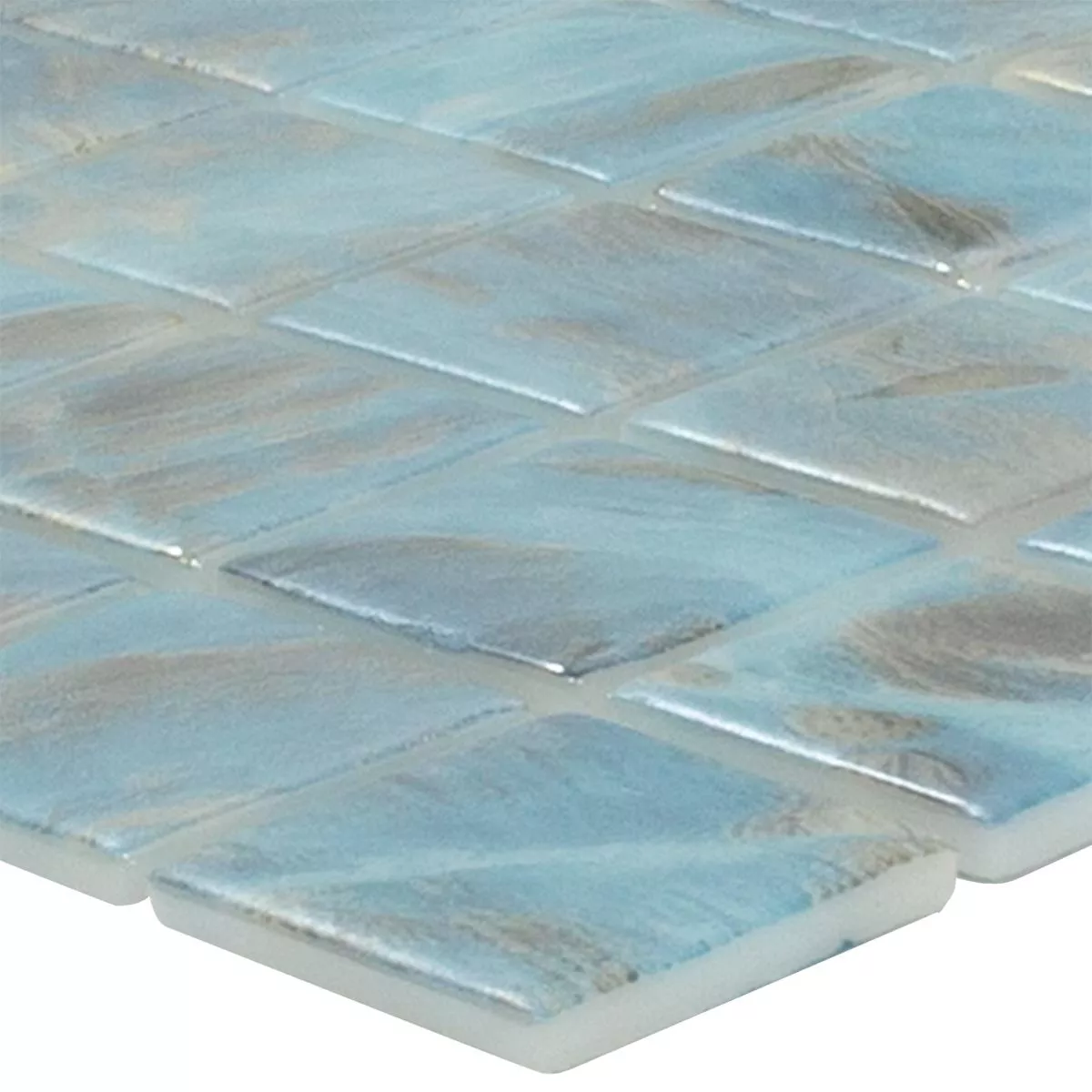 Glas Simbassäng Mosaik Alassio Blå 38 Glas Simbassäng Mosaik Alassio Blå 38