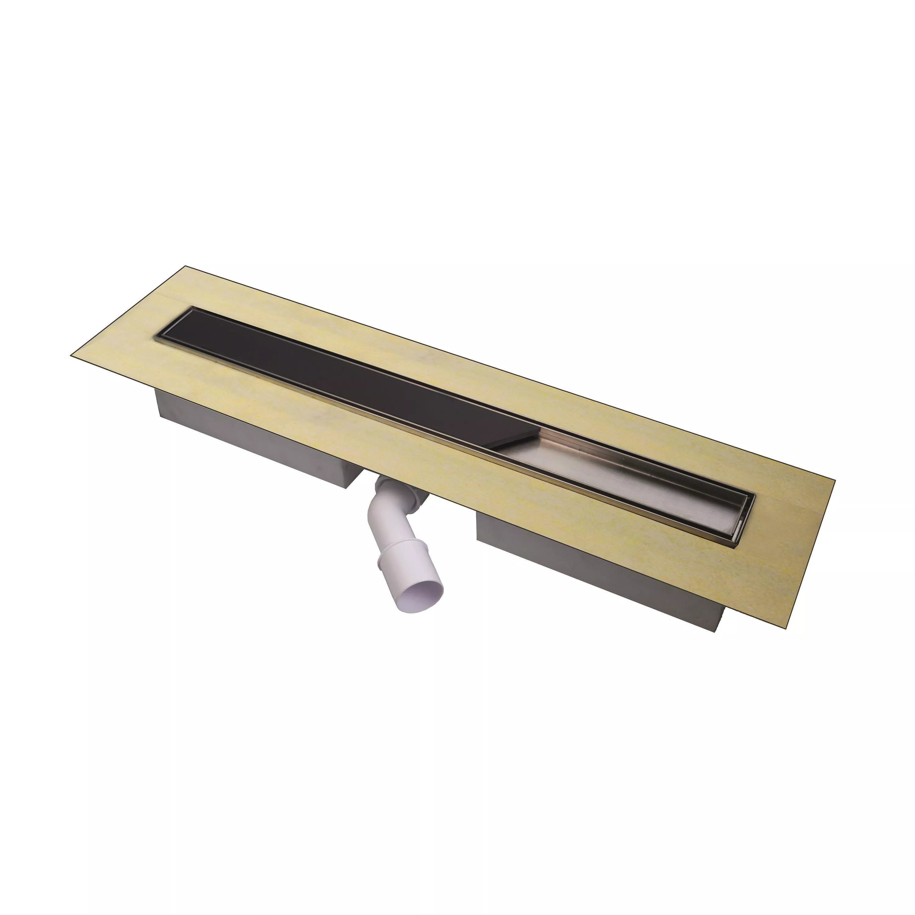 Duschkanal Pro Flex Komplett Set Täckgaller, Kan Användas På Båda Sidor 1200 Mm Duschkanal Pro Flex Komplett Set Täckgaller, Kan Användas På Båda Sidor 1200 Mm