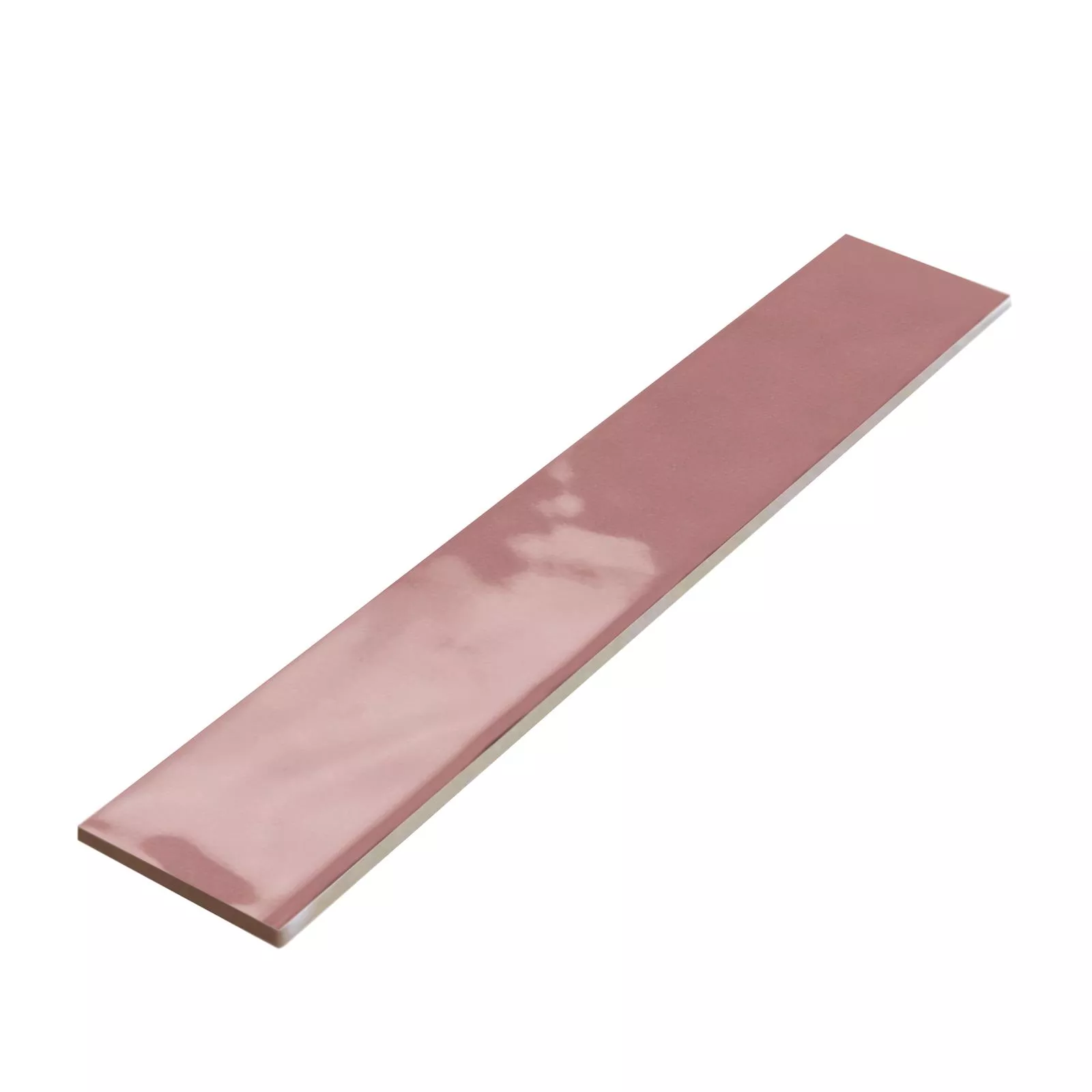 Wandfliesen Montreal Gewellt Rosa 5x25cm