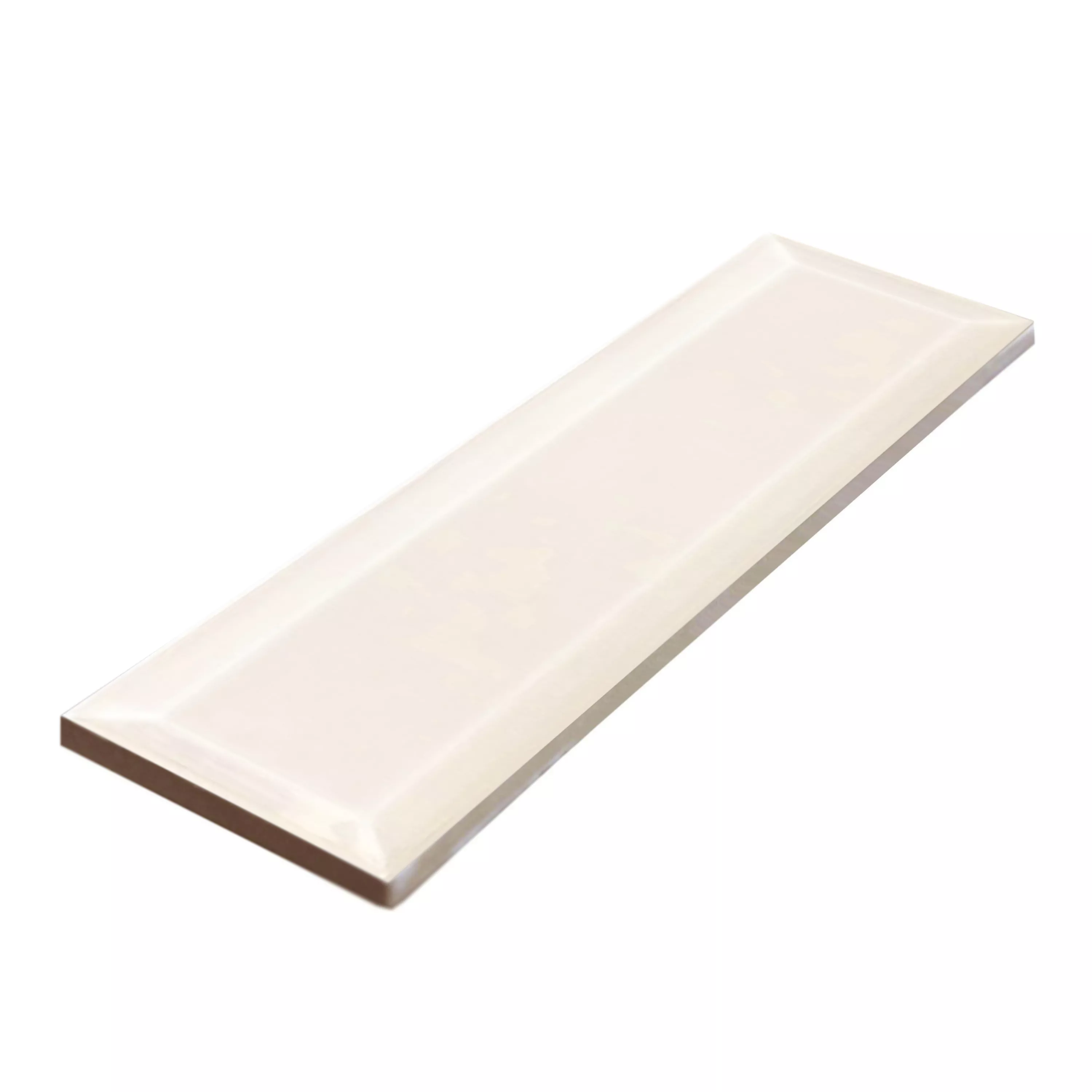 Wandfliesen Studio Facette 7,5x30cm Ivory