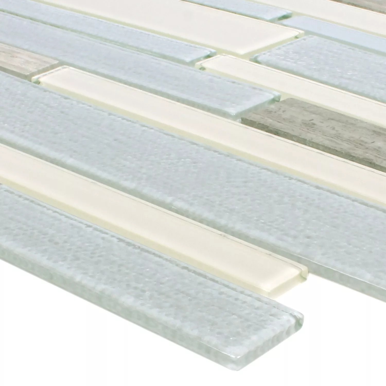 Mosaik Glas Natursten Kalamos Beige Grå Mosaik Glas Natursten Kalamos Beige Grå