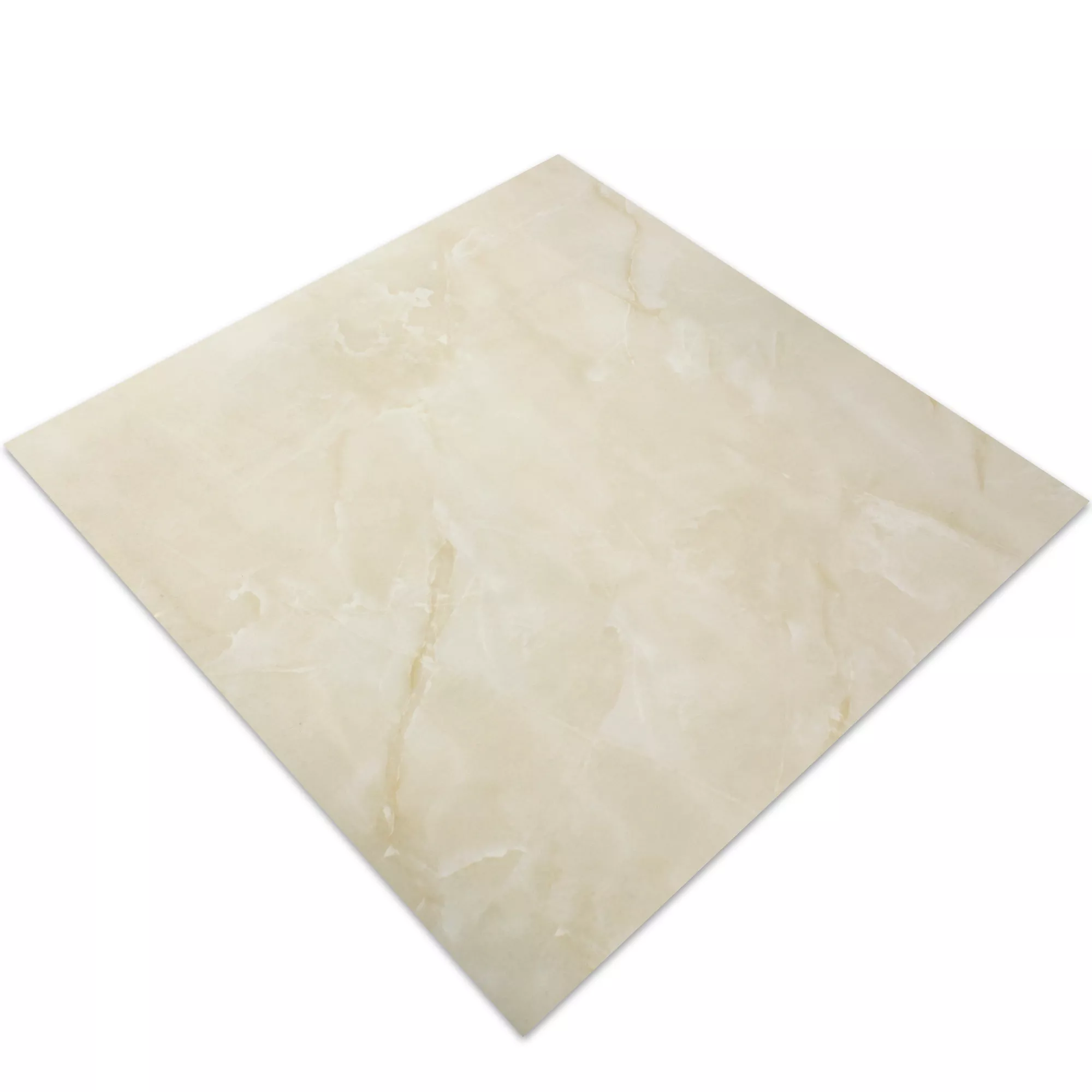 Bodenfliese Jupiter Marmoroptik Ivory Poliert 80x80cm