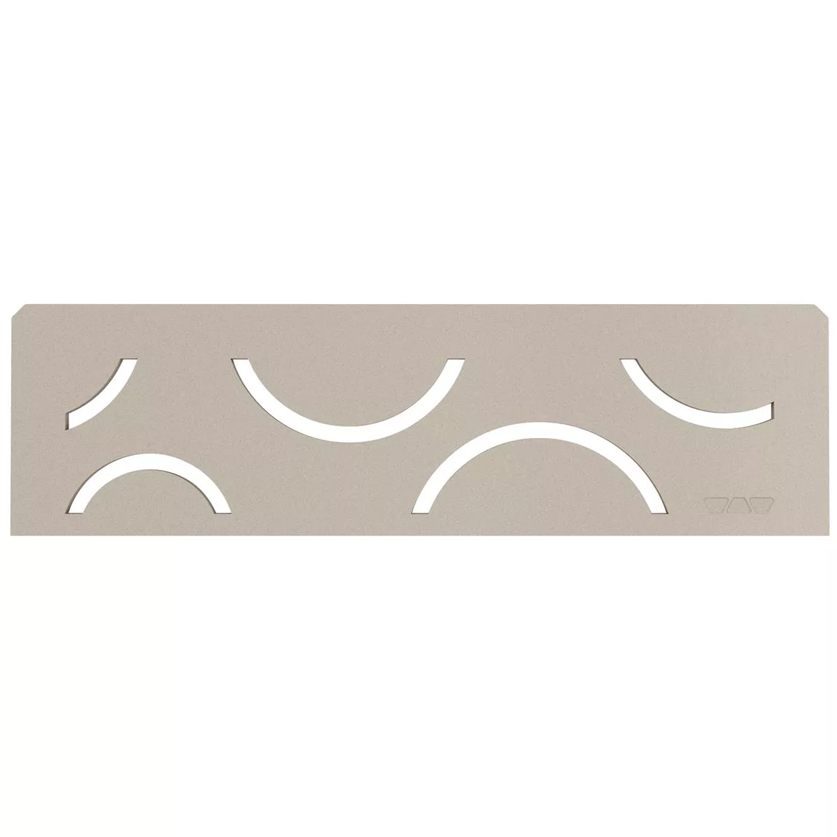 Nisch vägghylla Schlüter rektangel 30x8,7cm Curve Cream Nisch vägghylla Schlüter rektangel 30x8,7cm Curve Cream