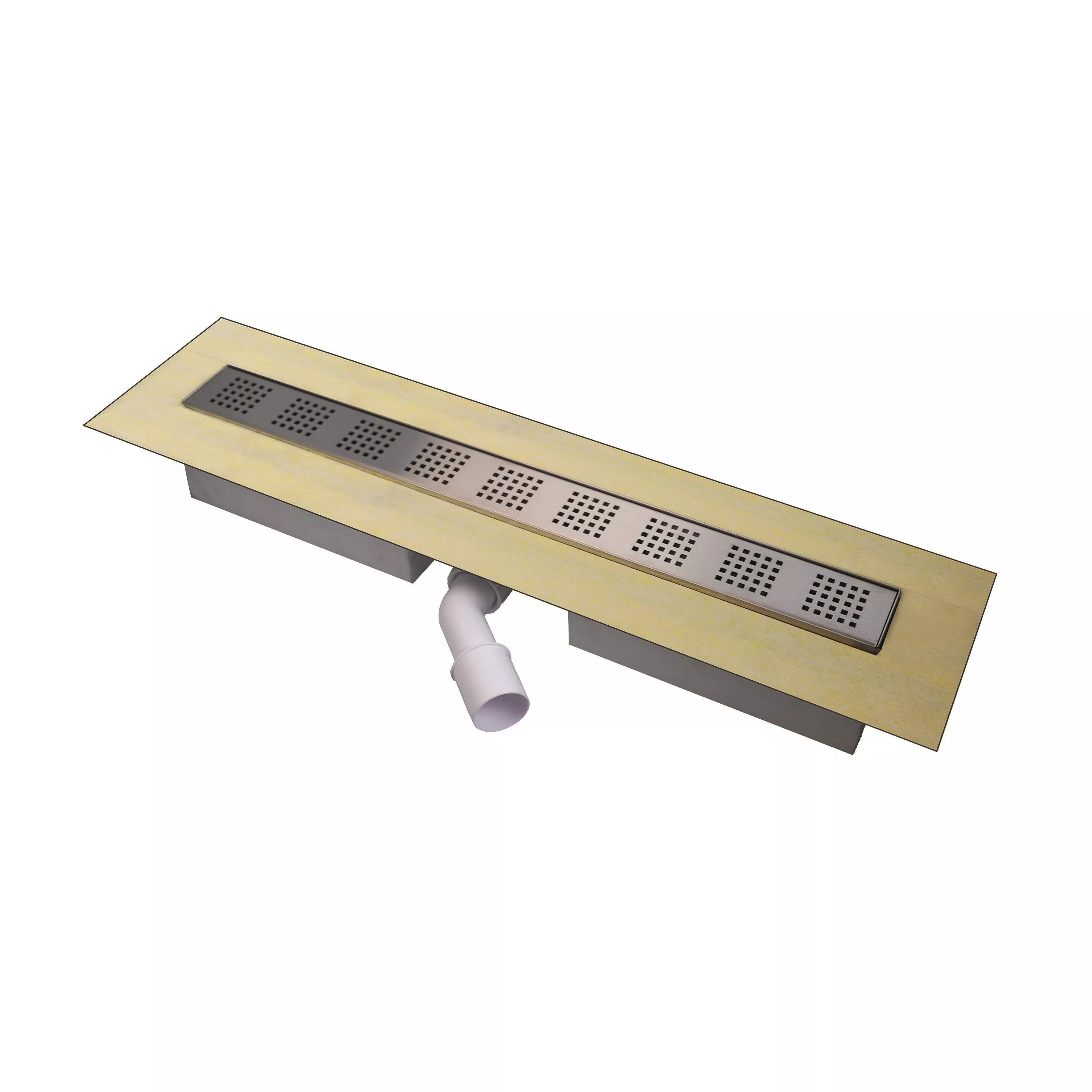 Duschkanal Pro Komplett Set Med Täckgaller (perforering) 1000 Mm Duschkanal Pro Komplett Set Med Täckgaller (perforering) 1000 Mm