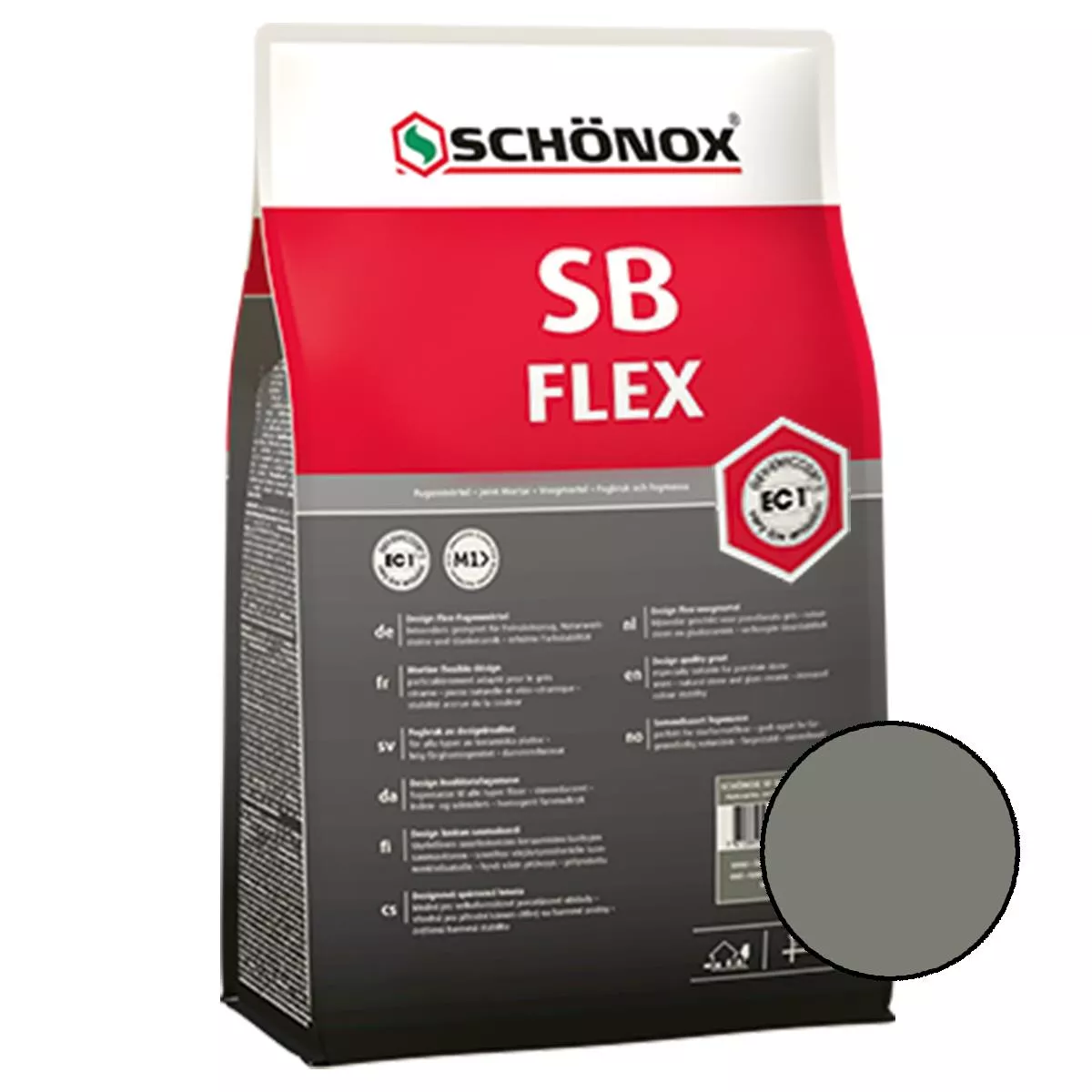 Fugenmörtel Schönox SB Flex Grau 15 Kg